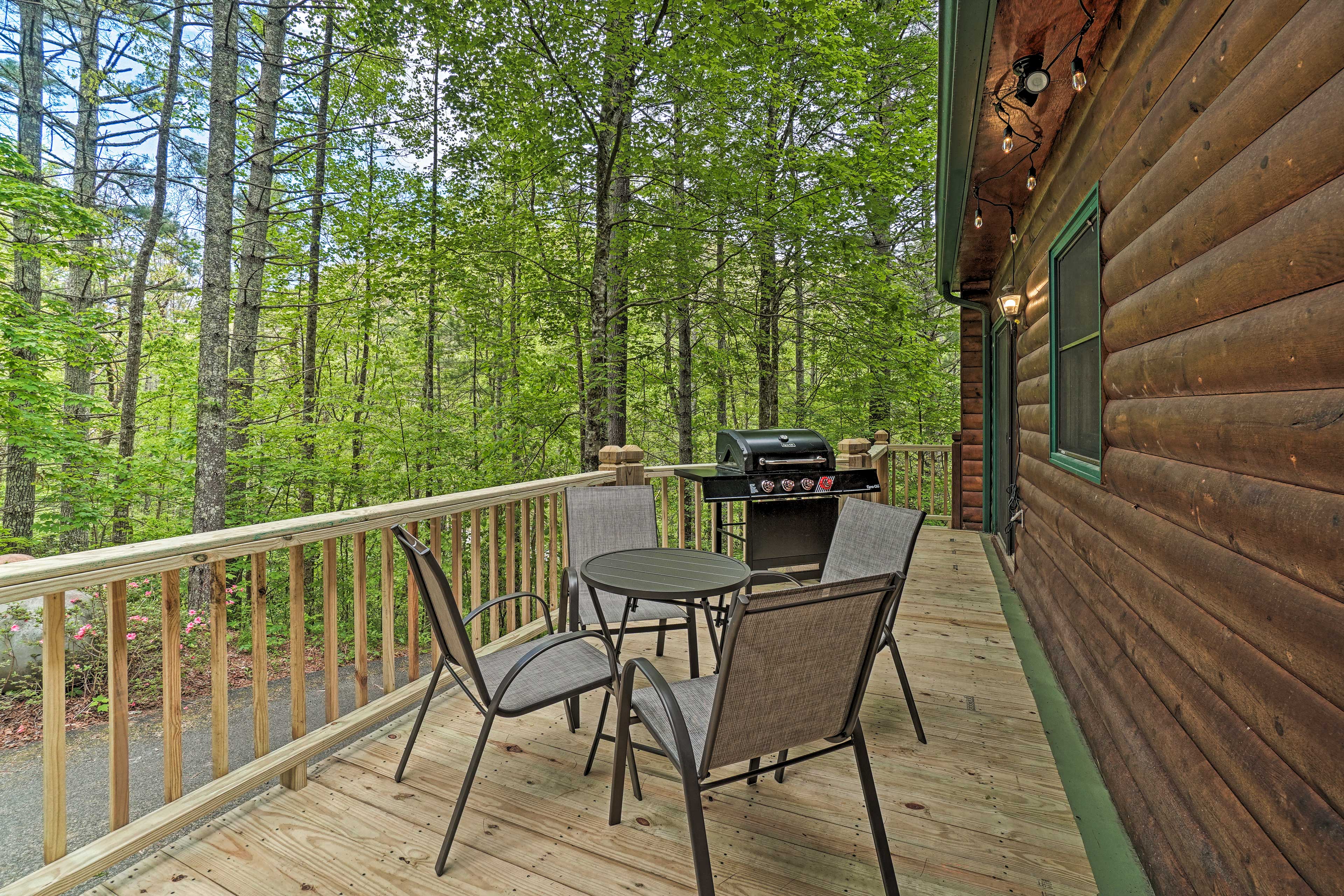 Property Image 2 - Luxury Clayton Cabin w/ Expansive Deck & Grill!