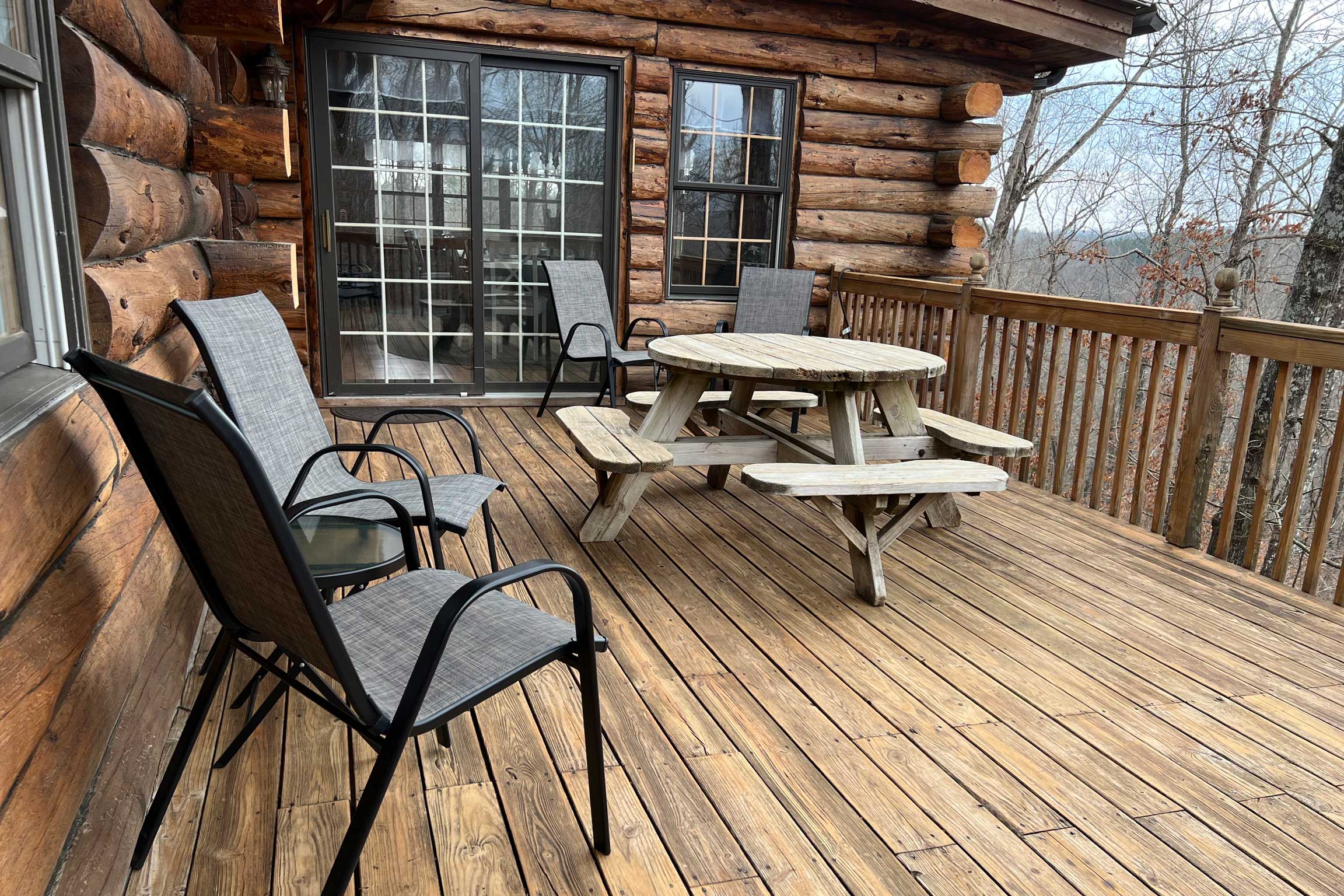 Property Image 2 - Secluded Cabin w/ Spacious Kitchen & Dining Area!
