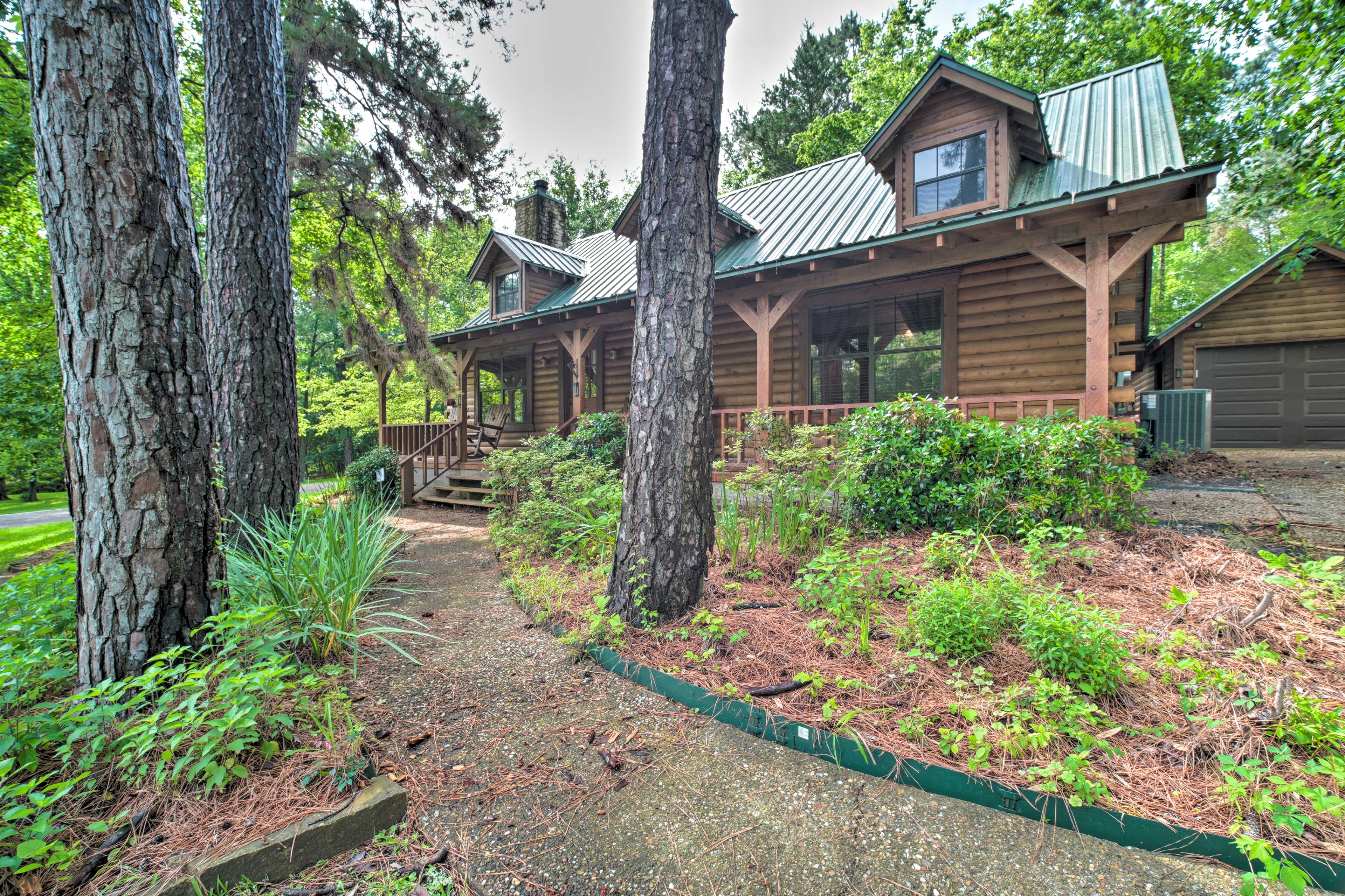 Property Image 1 - Woodsy Abode w/ Covered Deck & Lake Access!