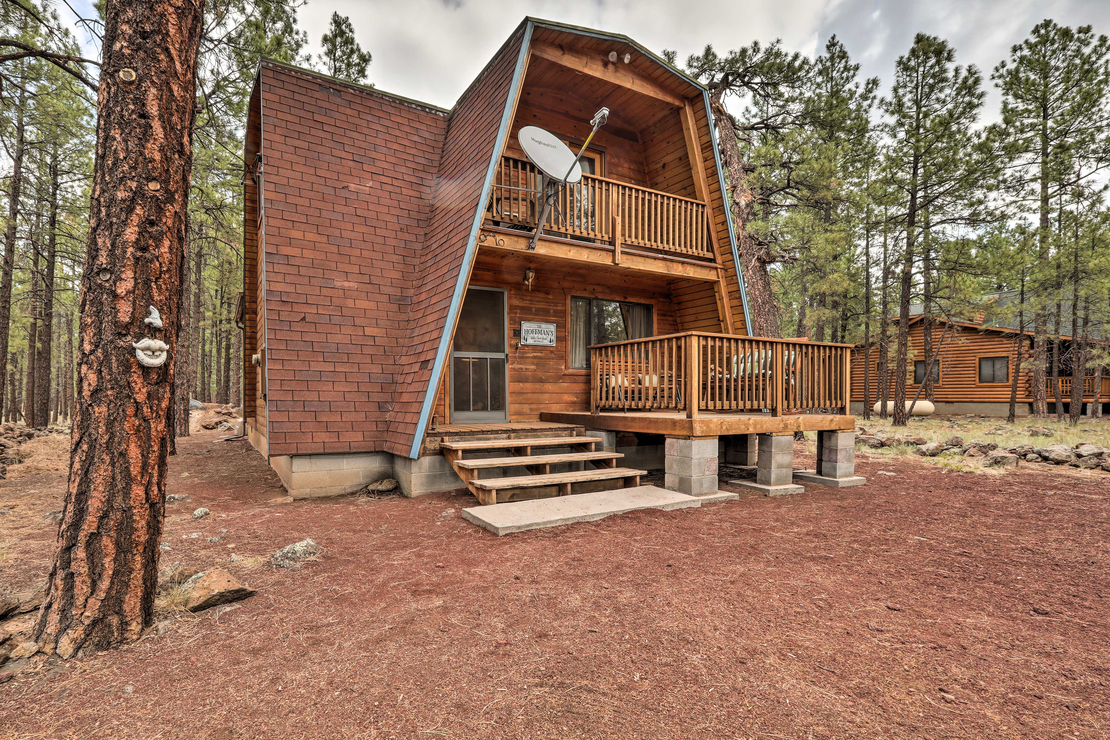 Property Image 1 - NEW! Cabin by Grand Canyon Backing to Nat’l Forest