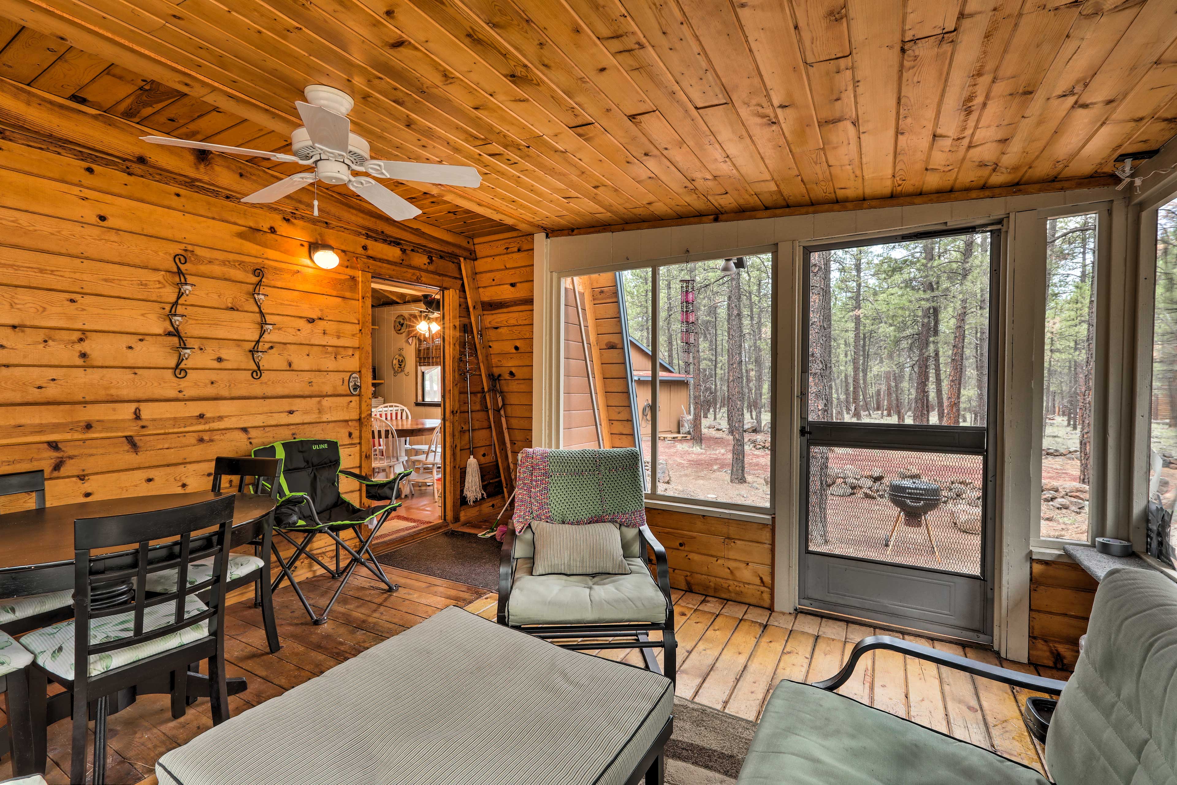 Property Image 2 - NEW! Cabin by Grand Canyon Backing to Nat’l Forest