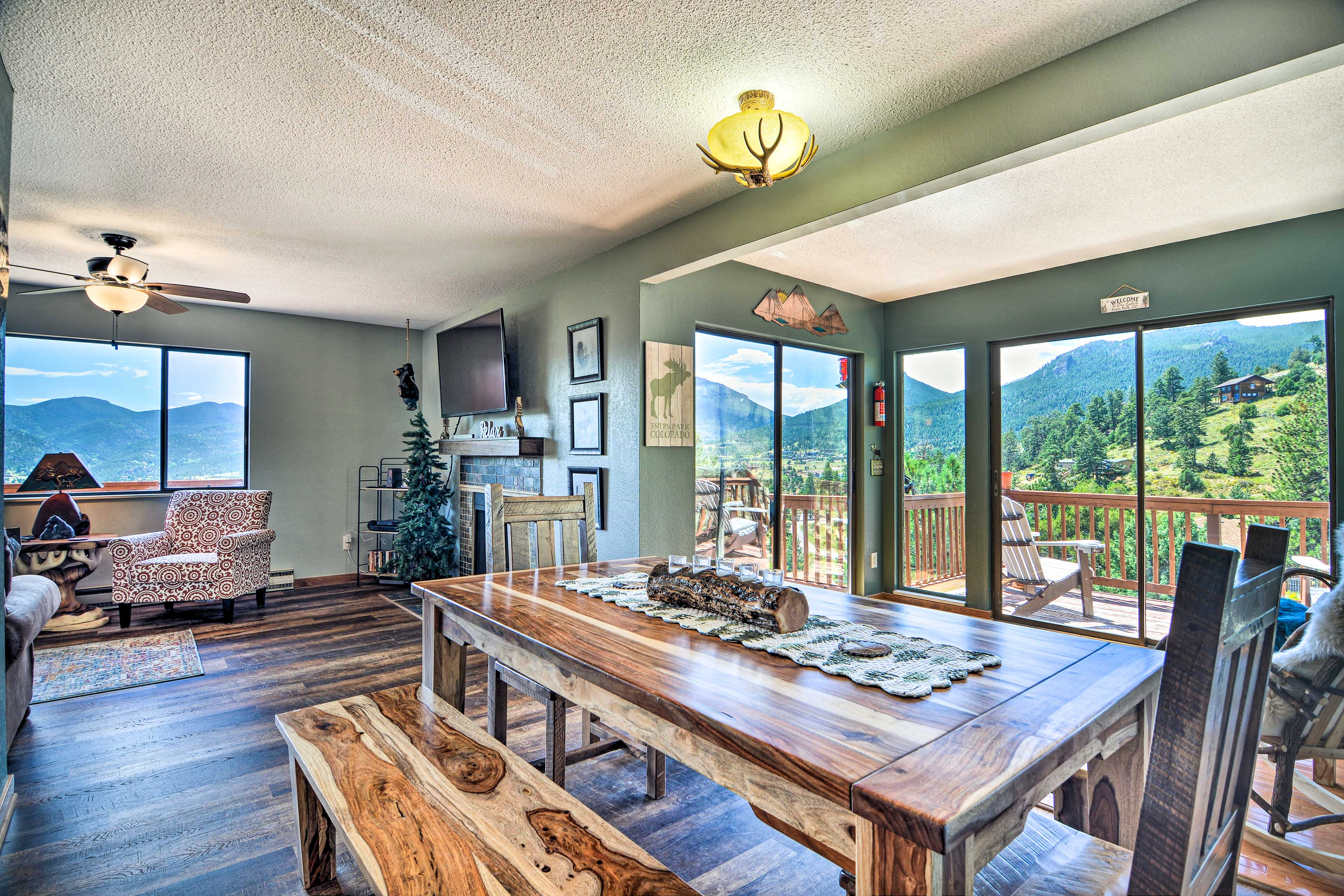 Property Image 1 - Idyllic Cabin w/ Grill & Panoramic Mtn Views!