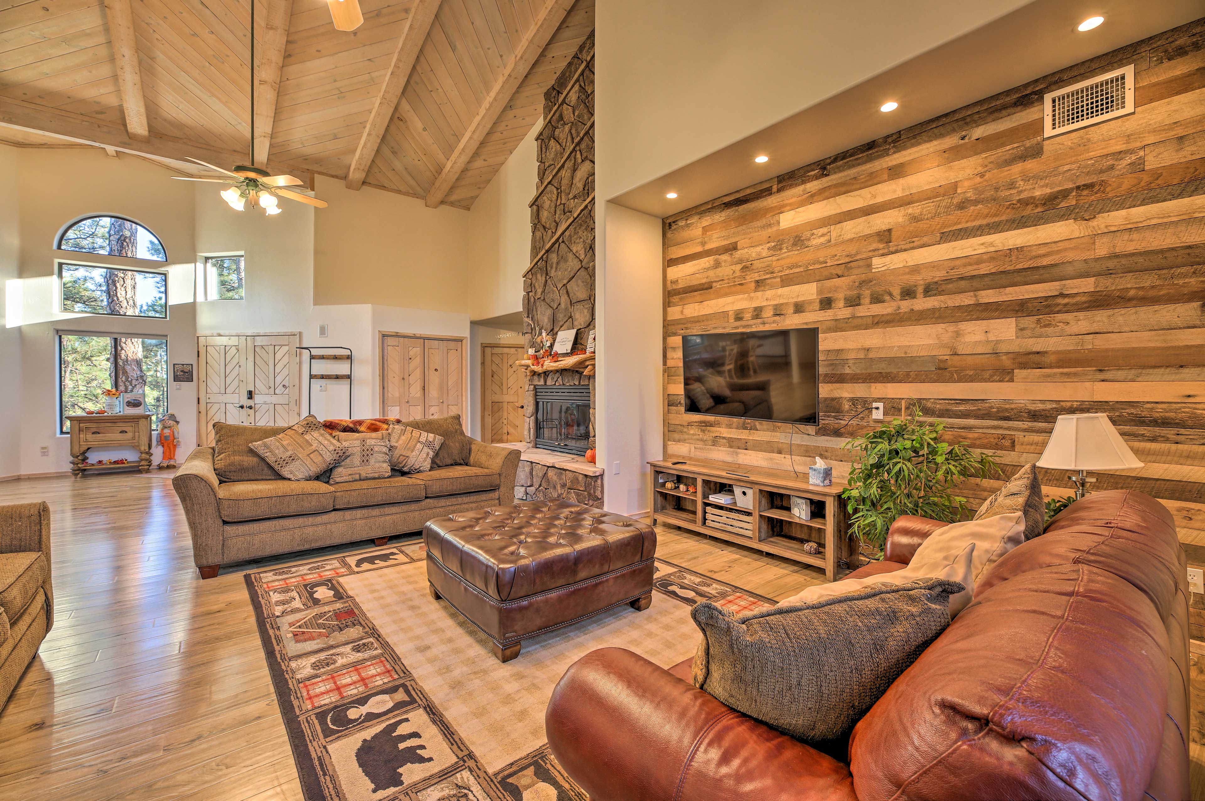 Property Image 2 - 1-Acre Oasis: Cabin w/ Game Room + Fire Pit