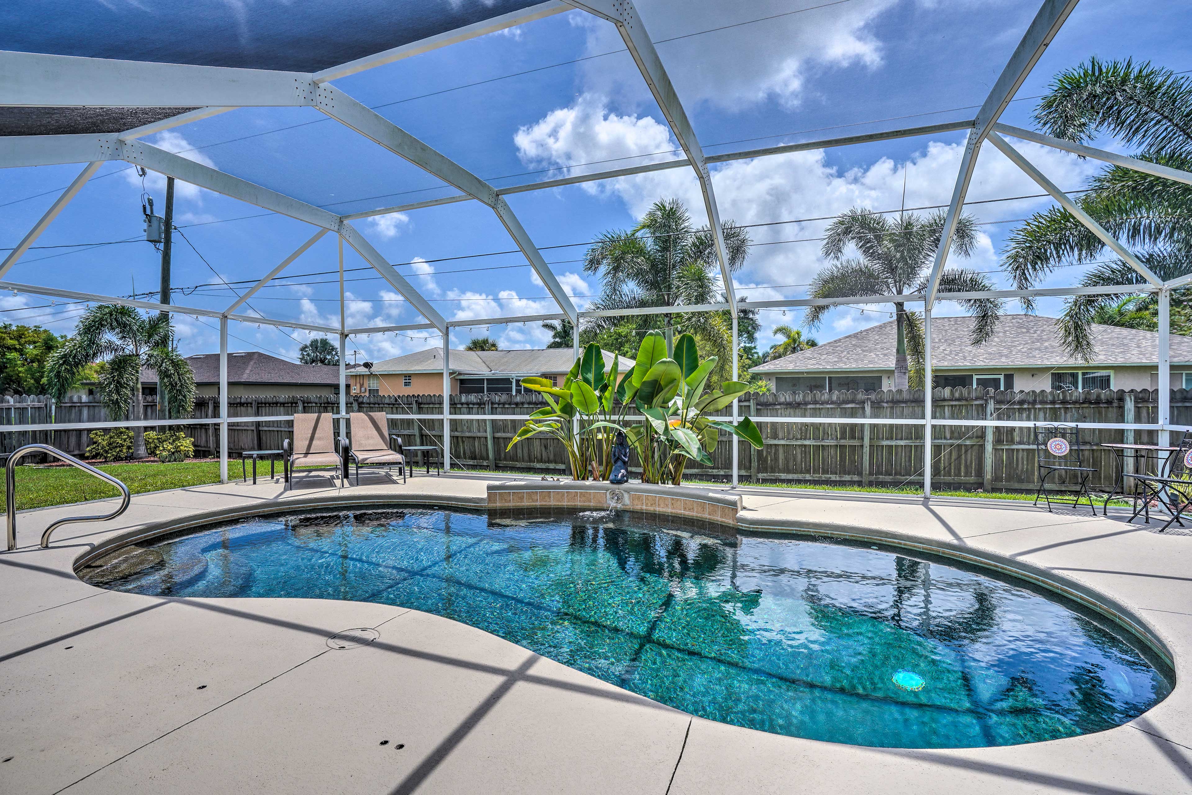 Property Image 1 - Bright Cape Coral Home with Pool & Fenced-In Yard!