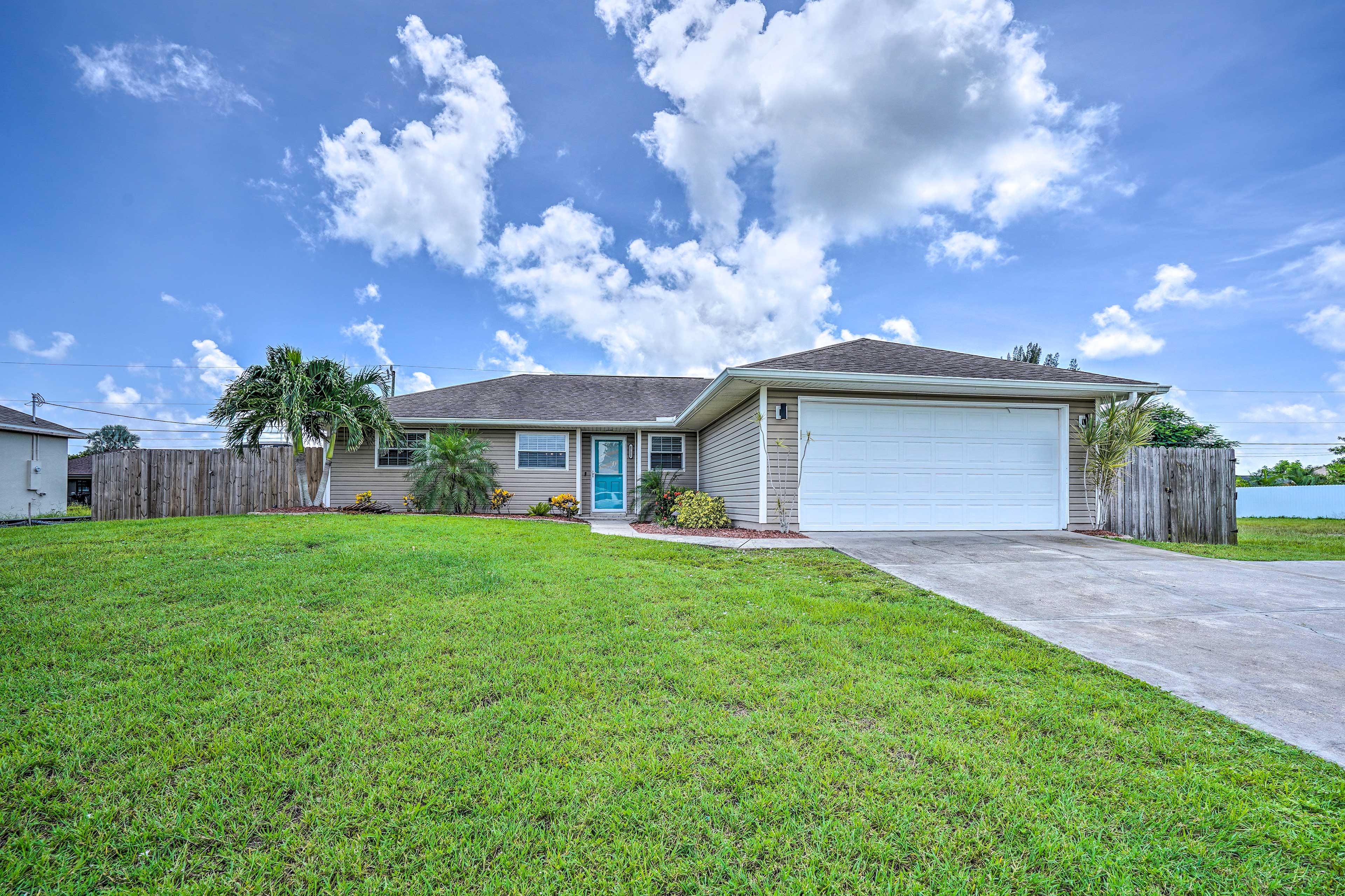 Property Image 2 - Bright Cape Coral Home with Pool & Fenced-In Yard!