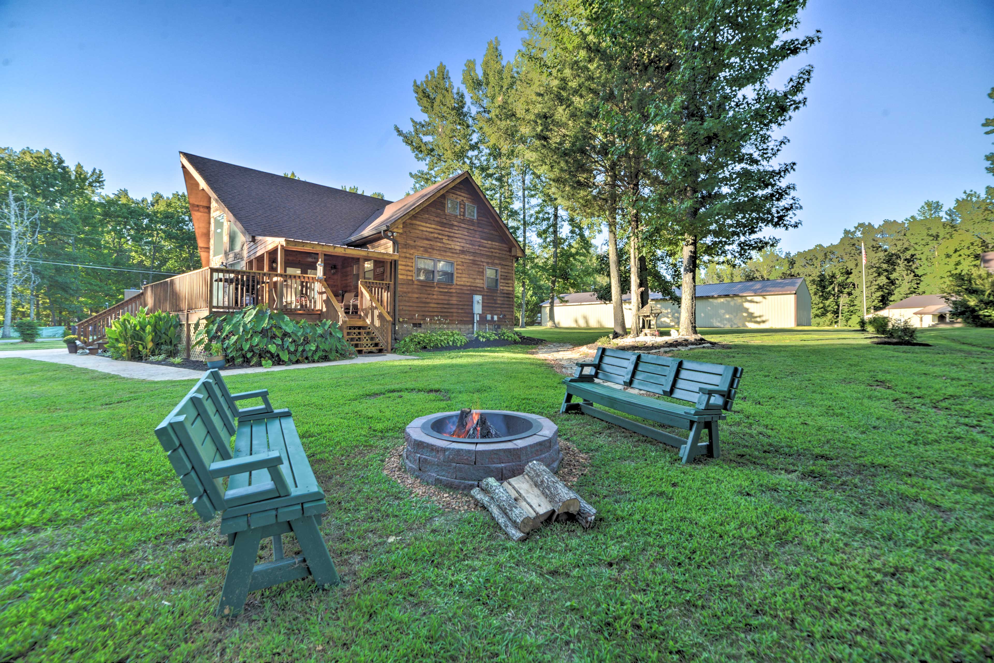 Property Image 1 - Fisherman’s Paradise with Fire Pit & Lake Access!