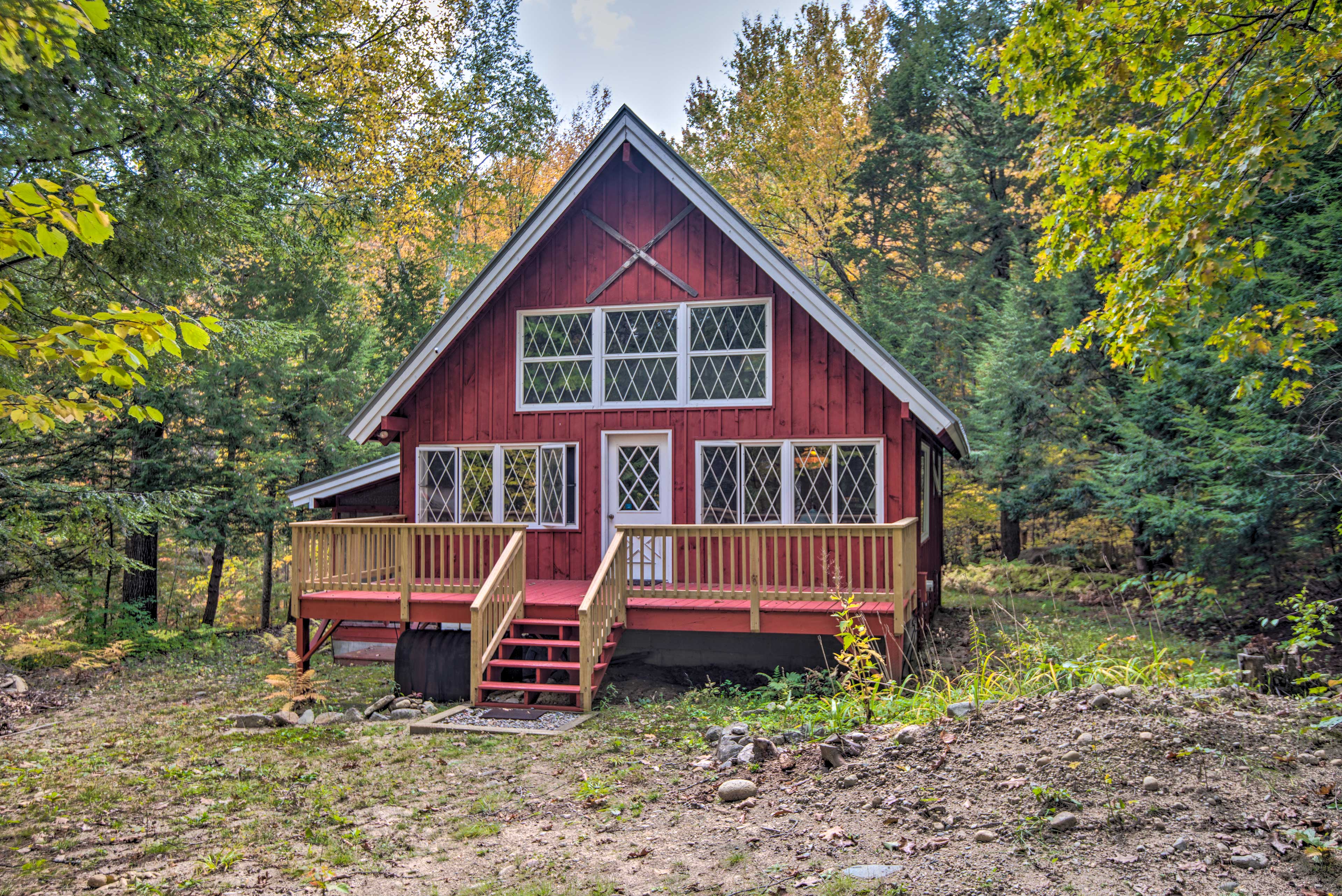 Property Image 1 - Rustic, Cozy Cabin w/ Easy Ski and Beach Access!