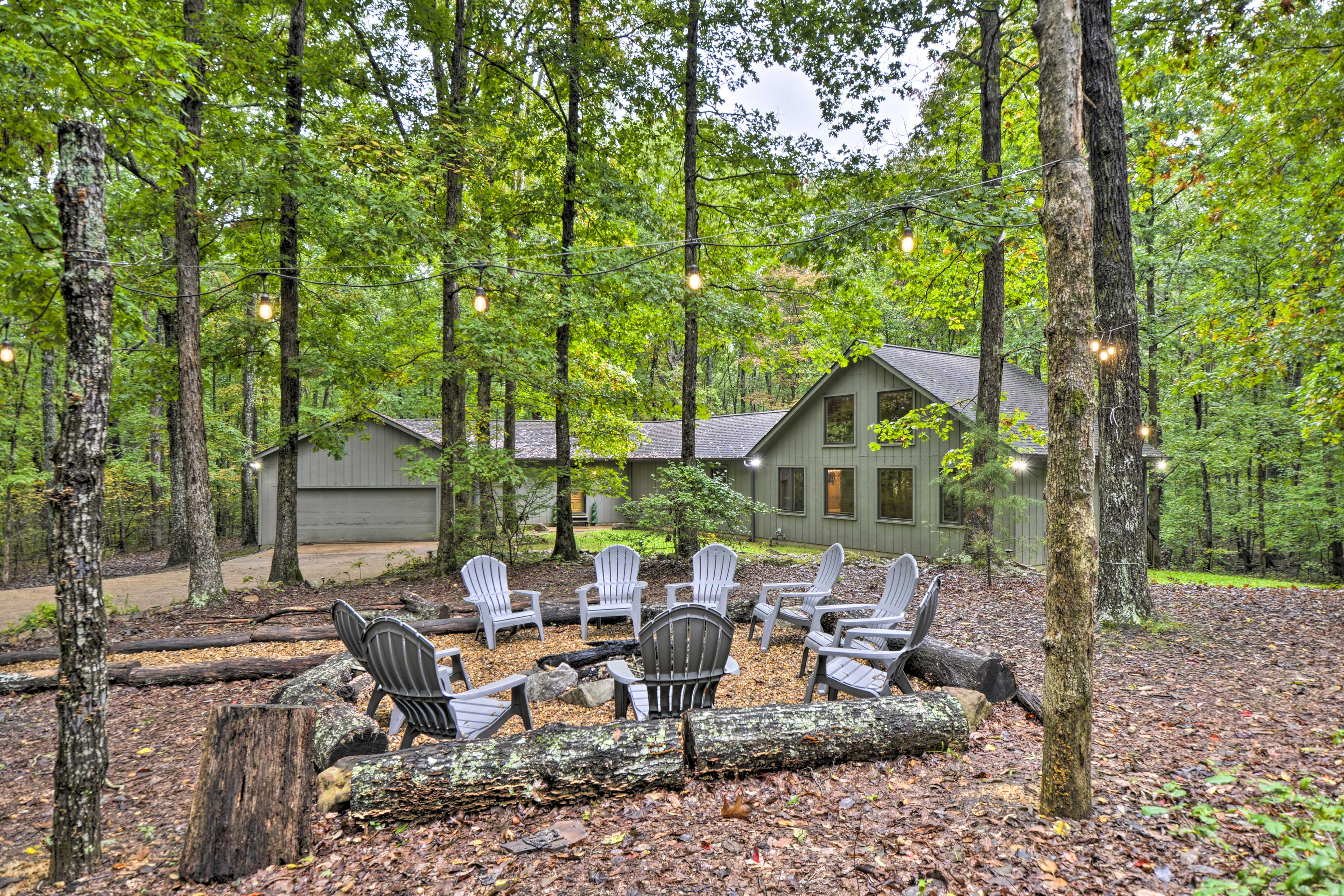 Property Image 1 - Peaceful & Secluded Home w/ Private Fire Pit!