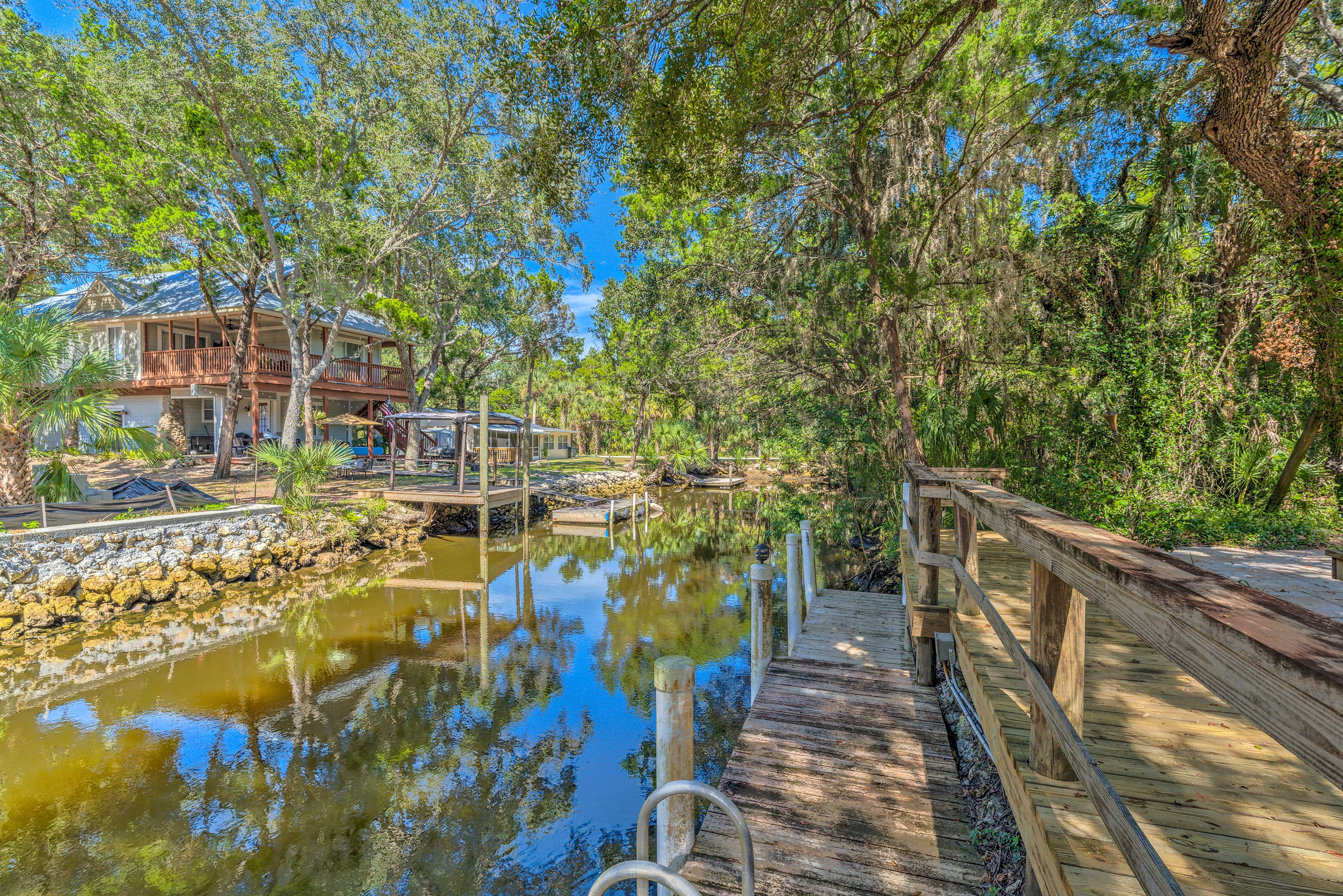 Property Image 2 - NEW! Canalfront Homosassa Escape w/ Private Dock!