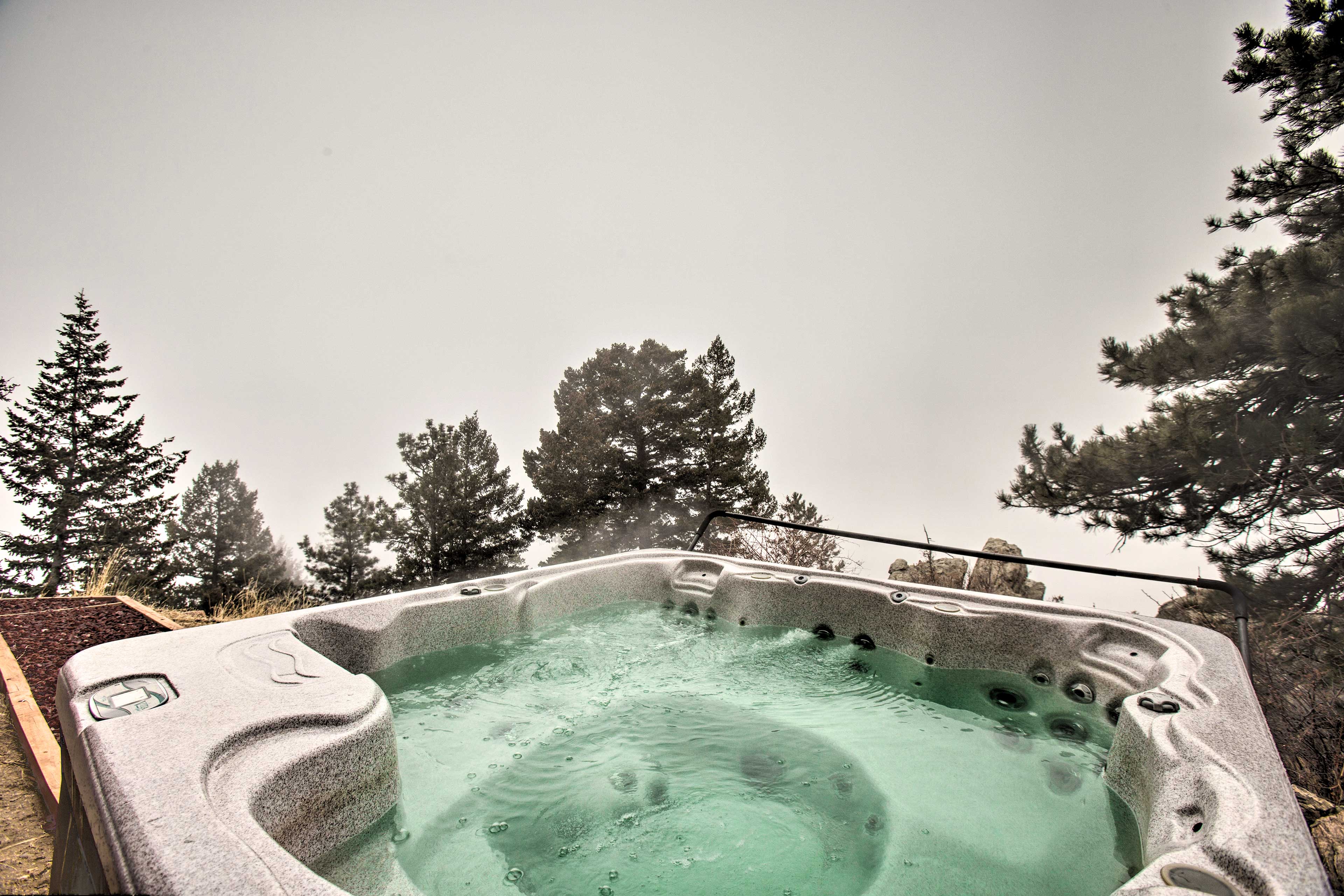 Property Image 2 - Evergreen Cabin w/ Hot Tub & Panoramic Mtn Views!