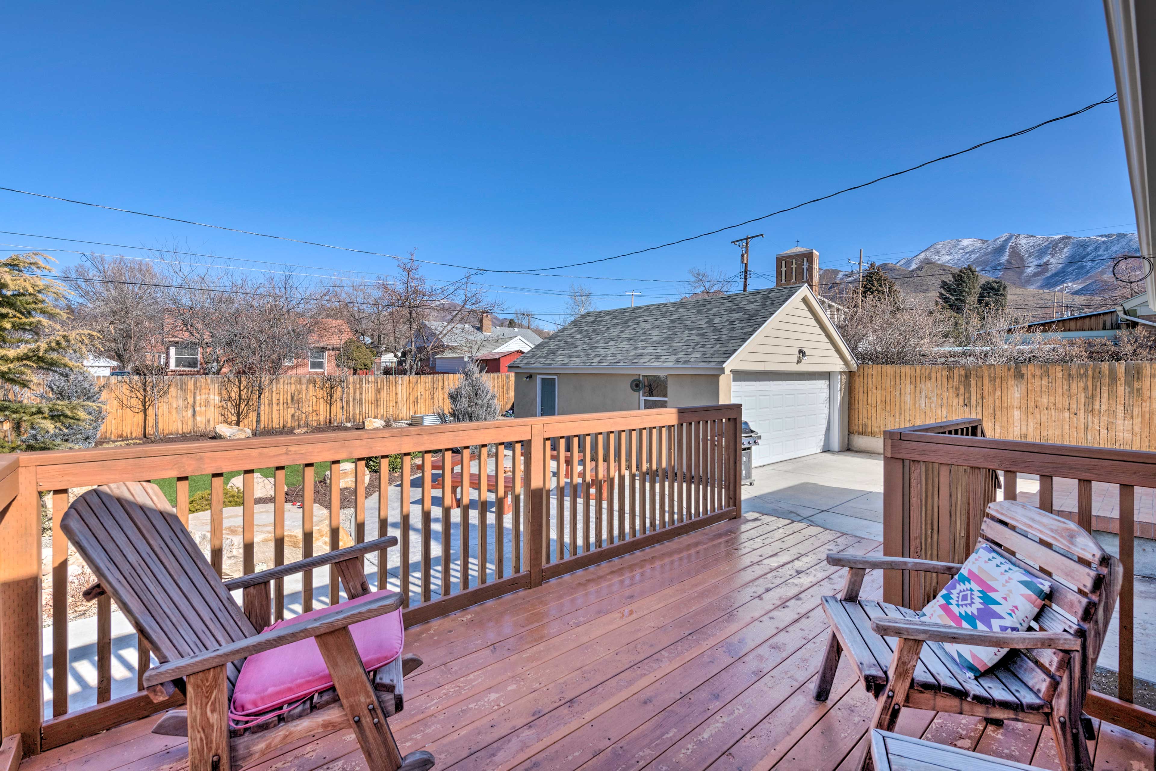 Property Image 2 - Cheerful SLC Home w/ Private Yard + Fire Pit!