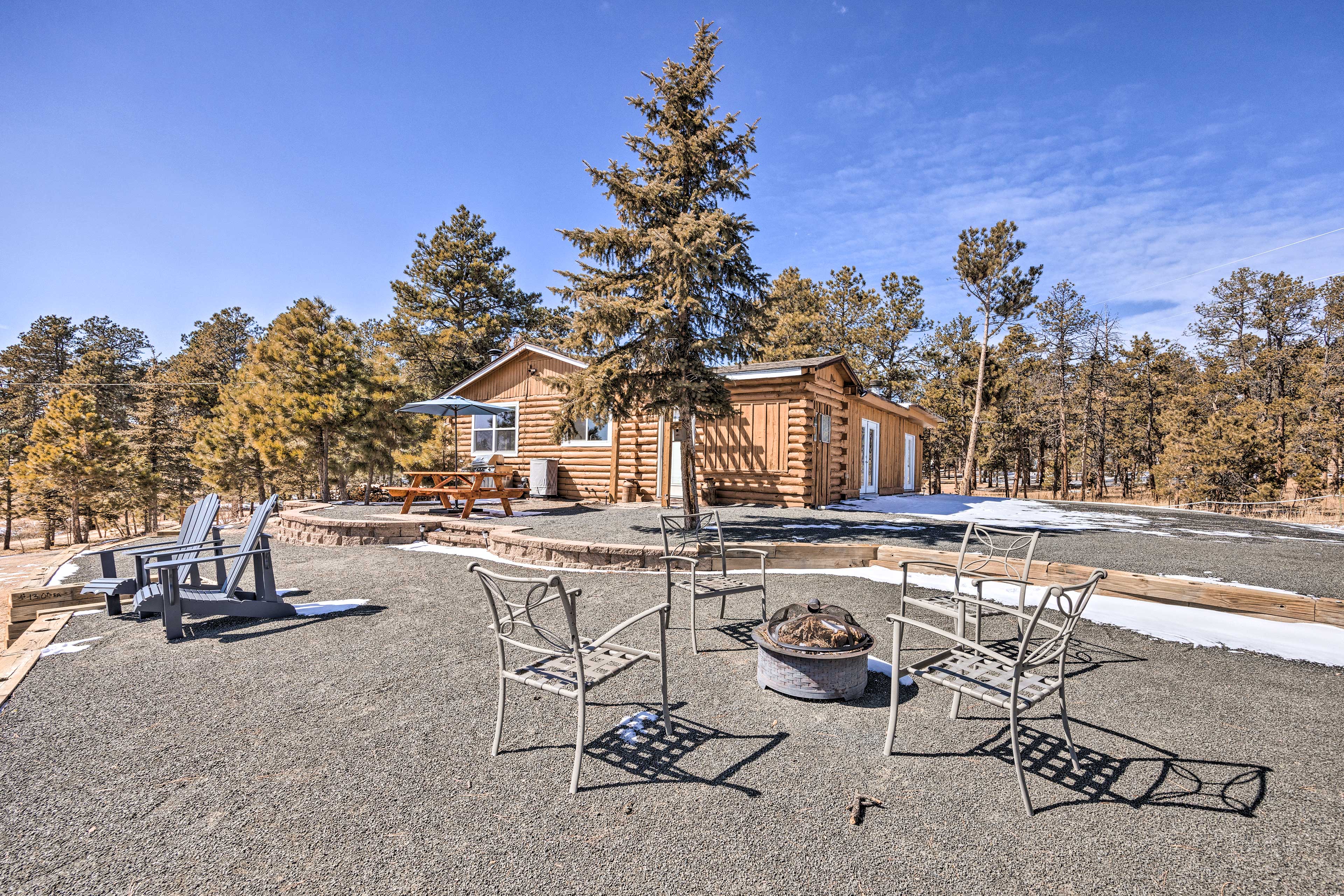 Property Image 1 - Charming Colorado Springs Cabin w/ Fire Pit!