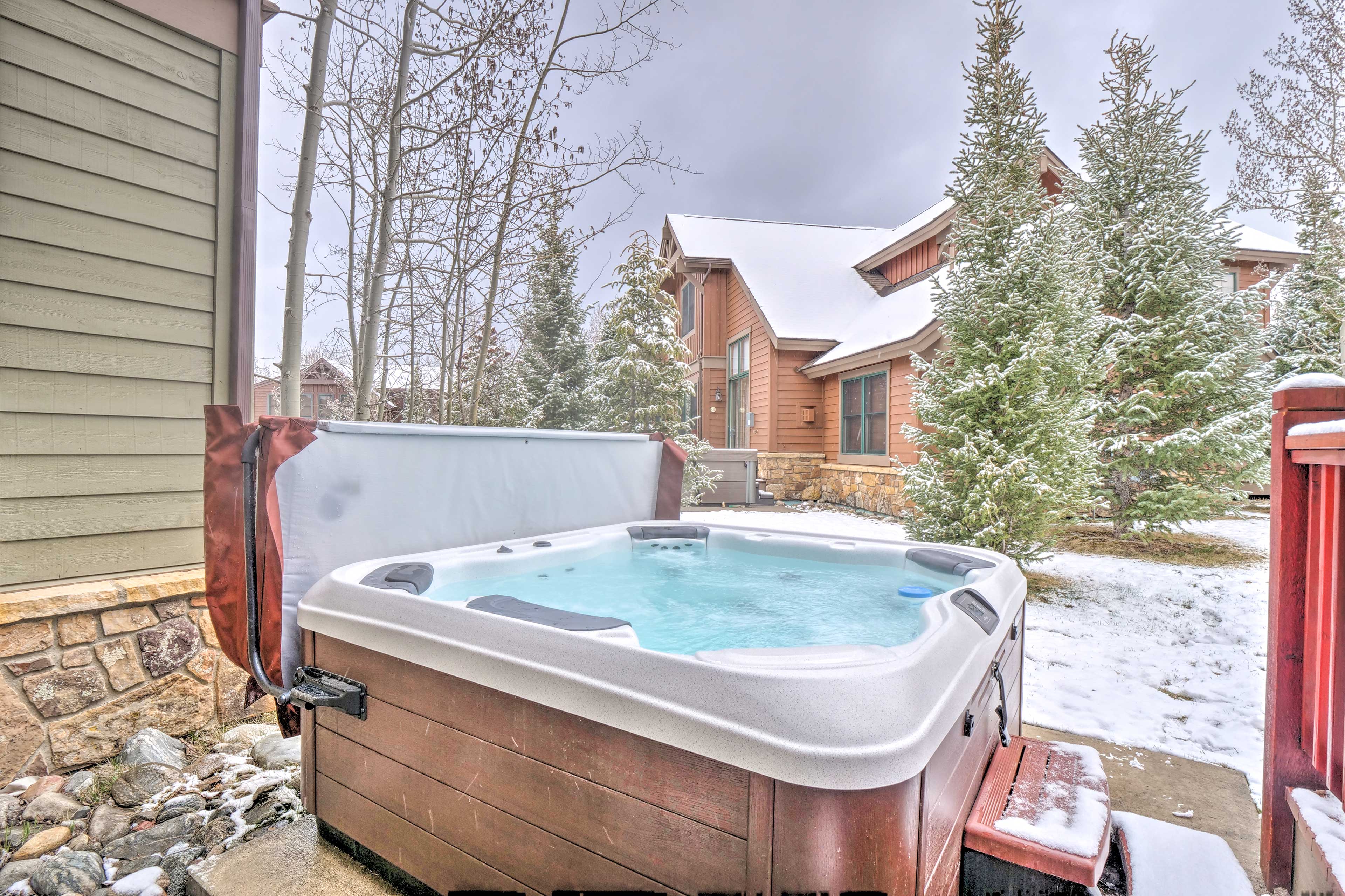 Property Image 1 - Breck Townhome w/ Hot Tub + Free Ski Shuttle!