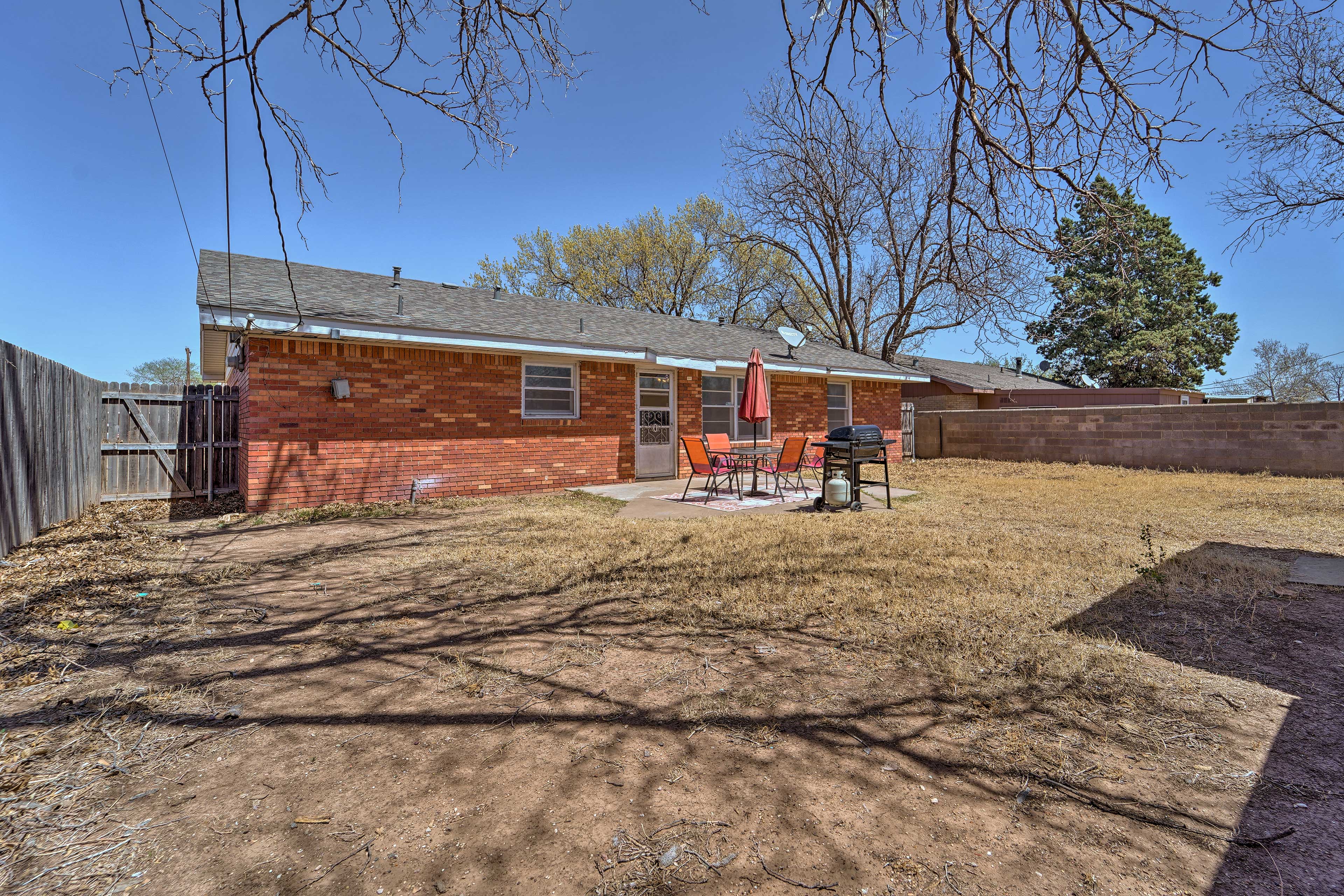 Property Image 2 - Lubbock Home w/ Furnished Patio & Gas Grill!