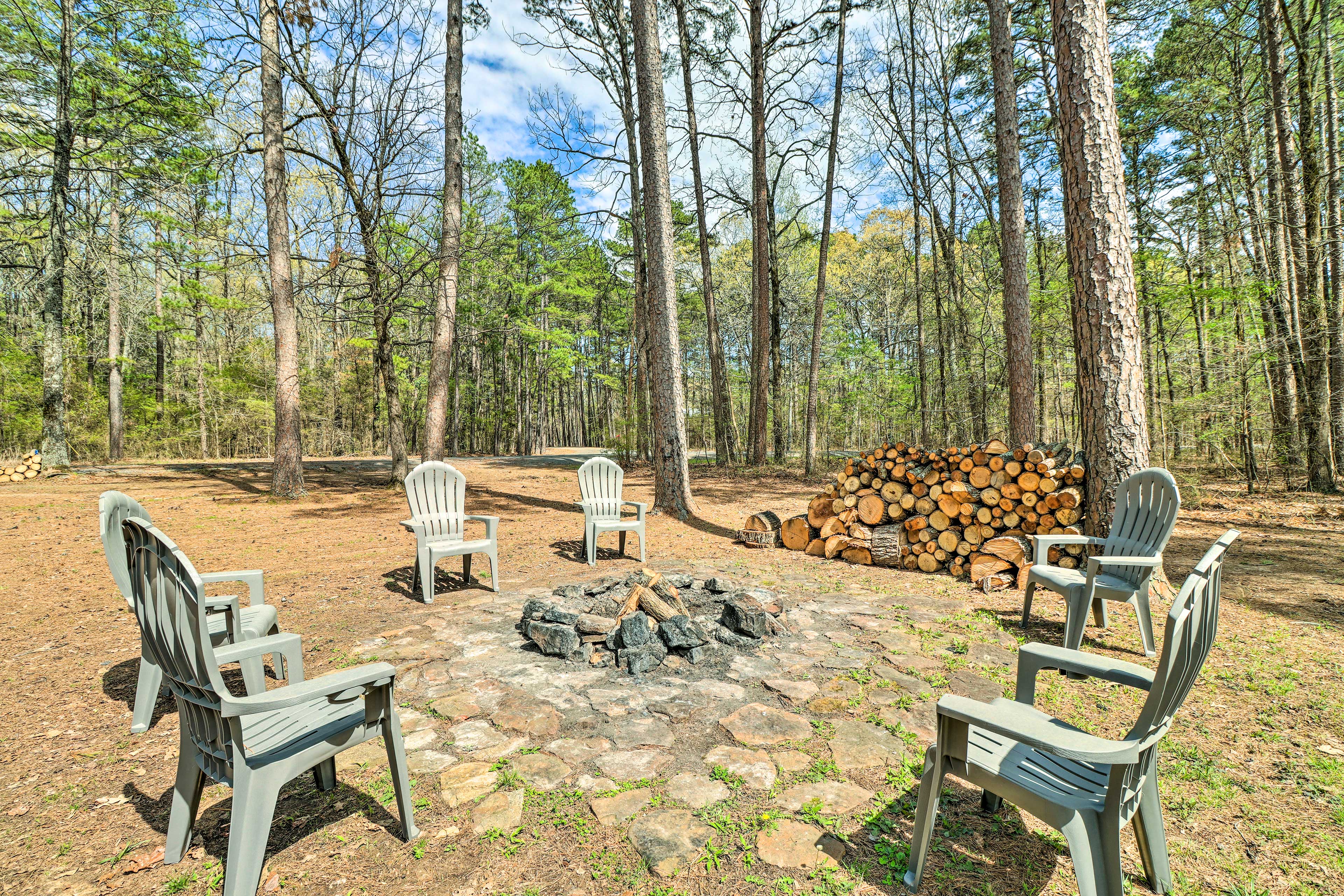 Property Image 2 - NEW! Modern Greers Ferry Escape w/ Deck & Fire Pit