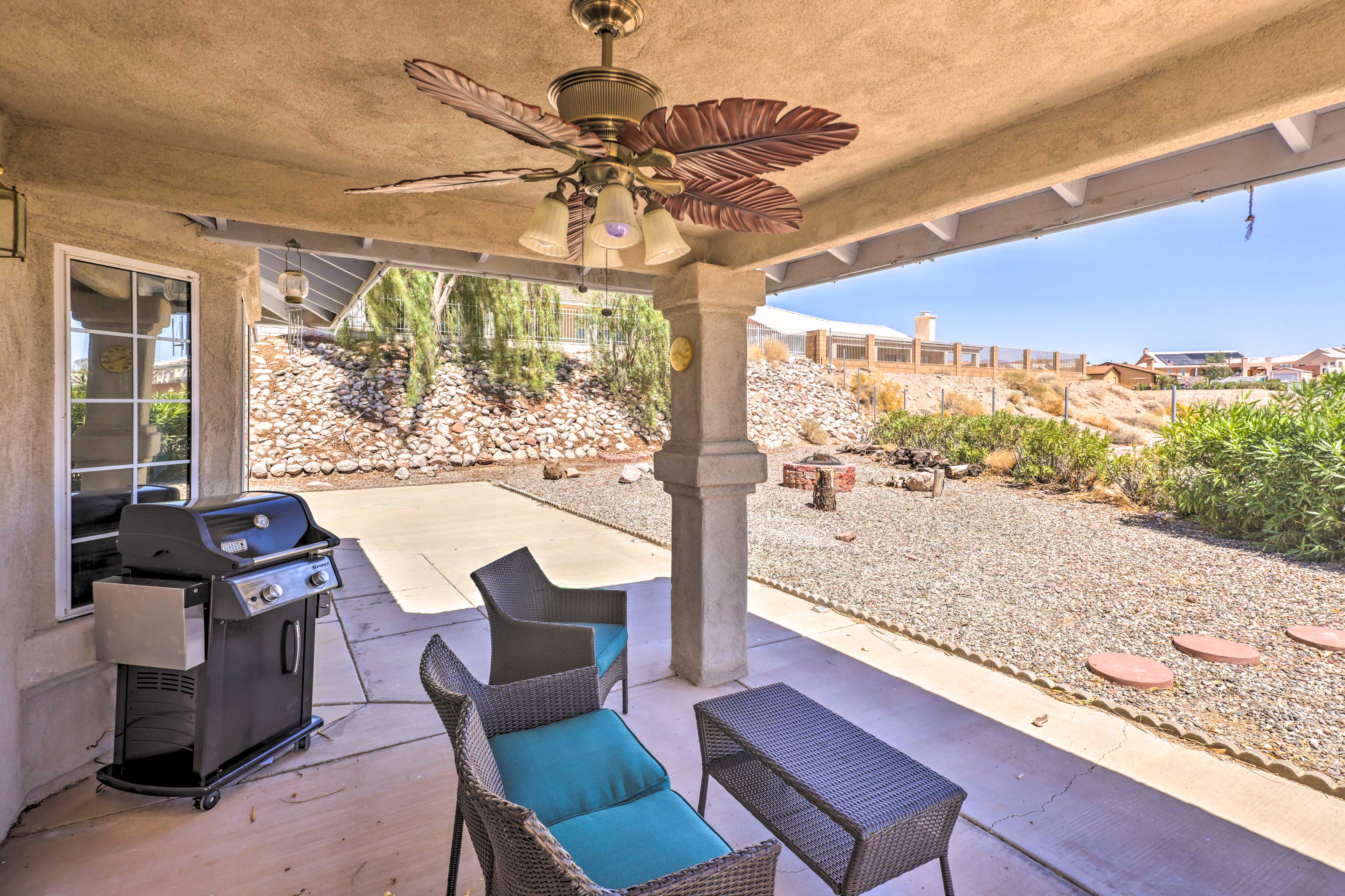 Property Image 2 - Luxe Home w/ Detached Casita & Furnished Patio!