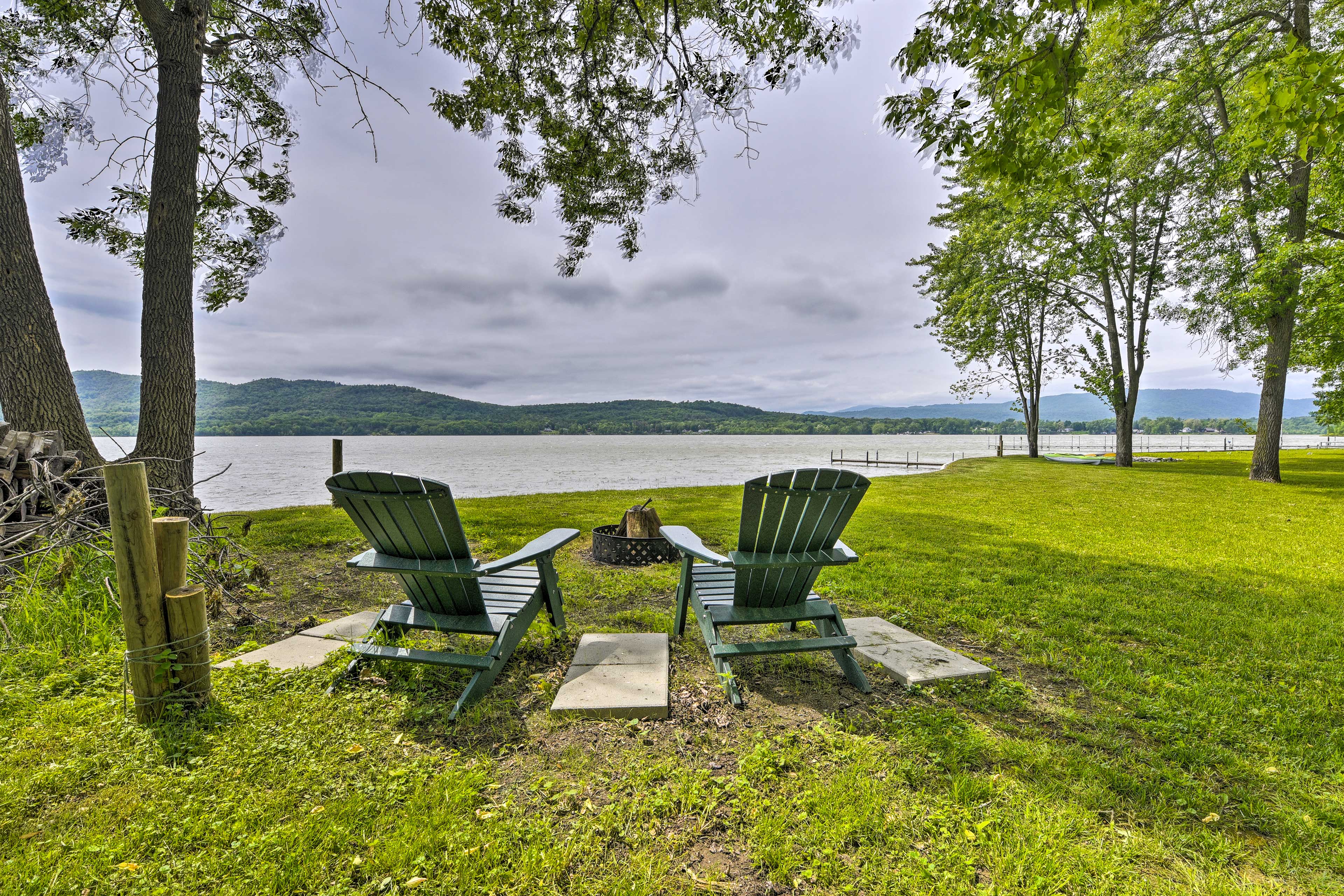 Property Image 2 - Cozy Lake Champlain Cottage w/ Beautiful View