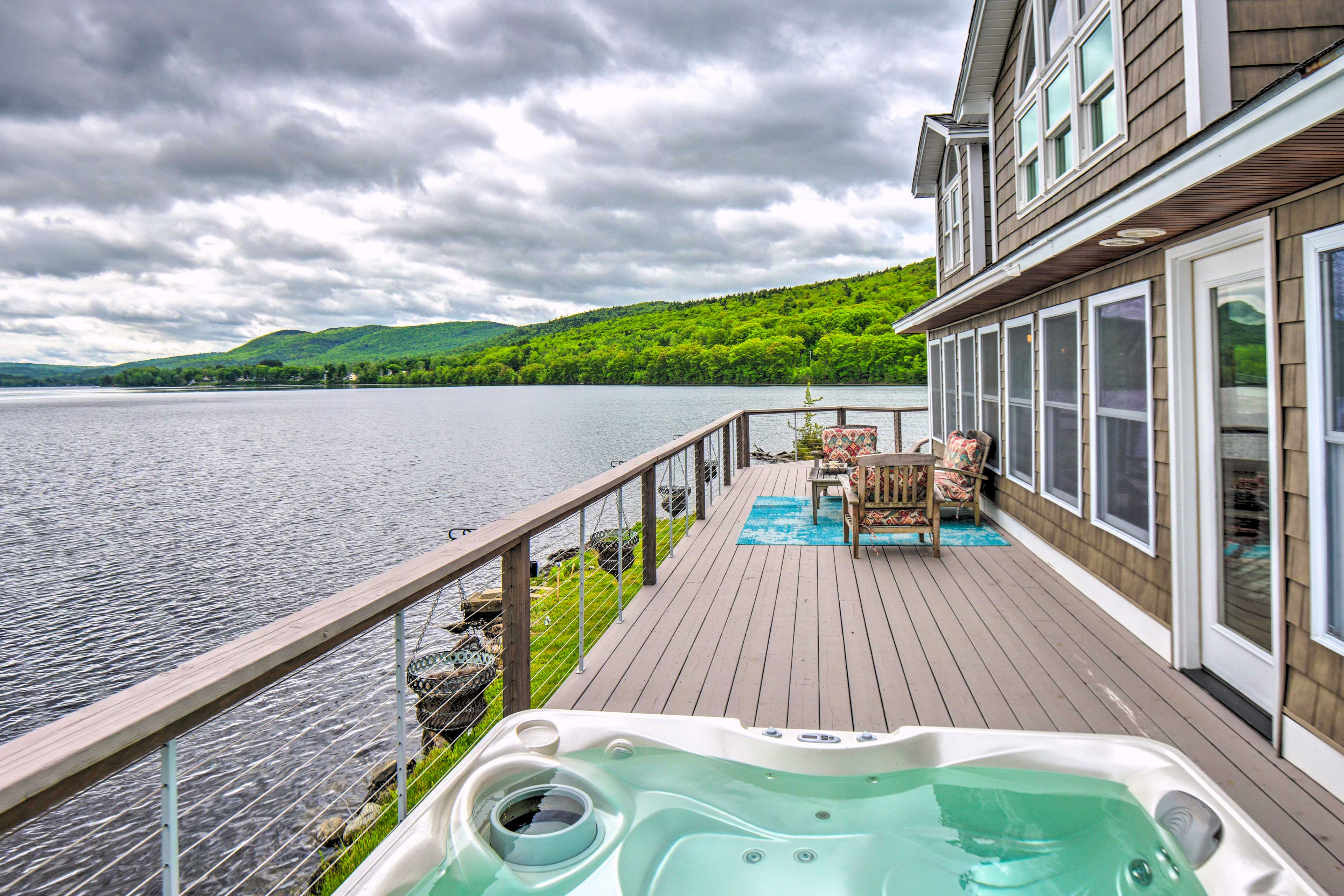 Property Image 1 - Stunning Enfield Home w/ Hot Tub + Boat Dock!
