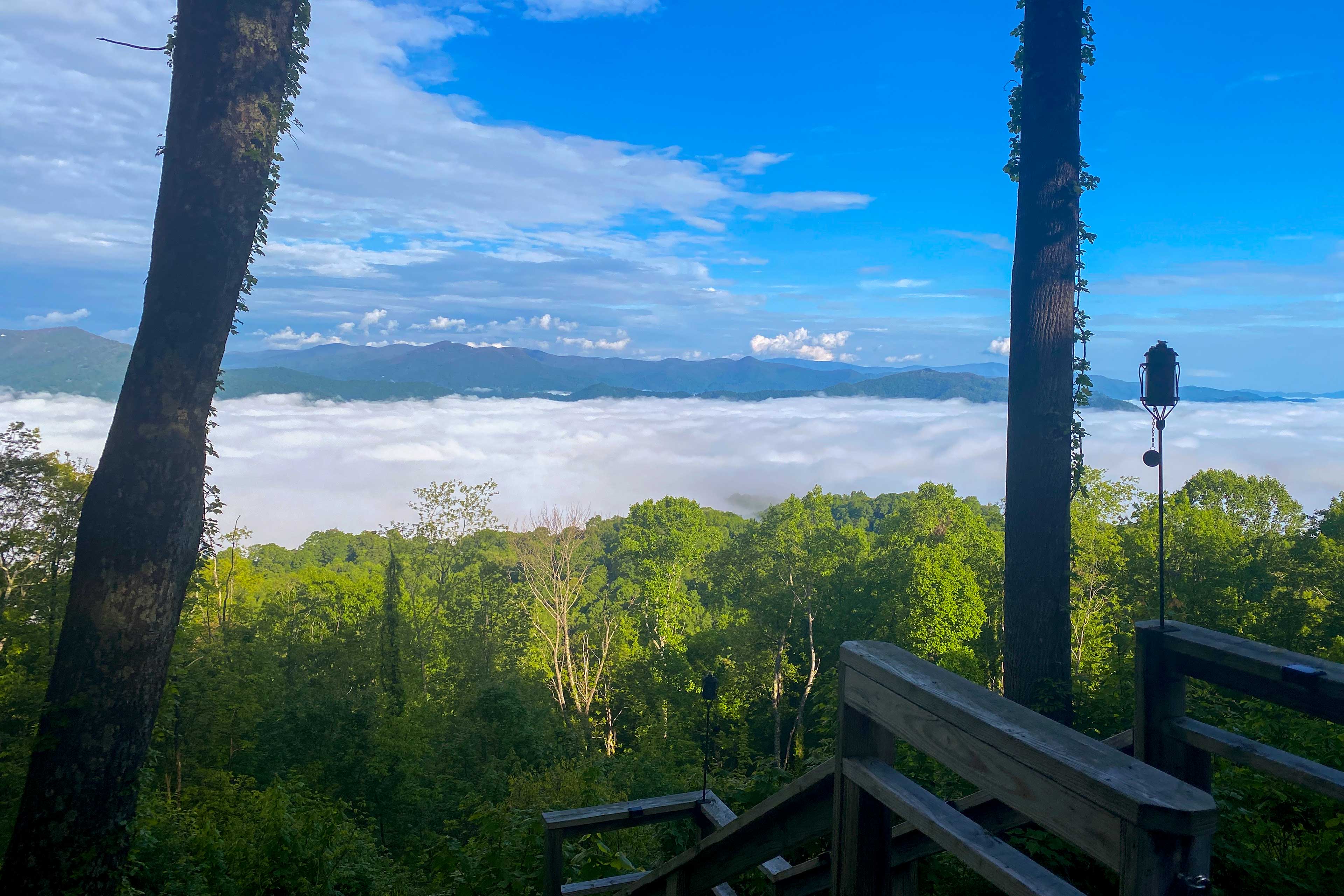 Property Image 2 - Mtn Treehouse w/ Fire Pit, Breathtaking Views