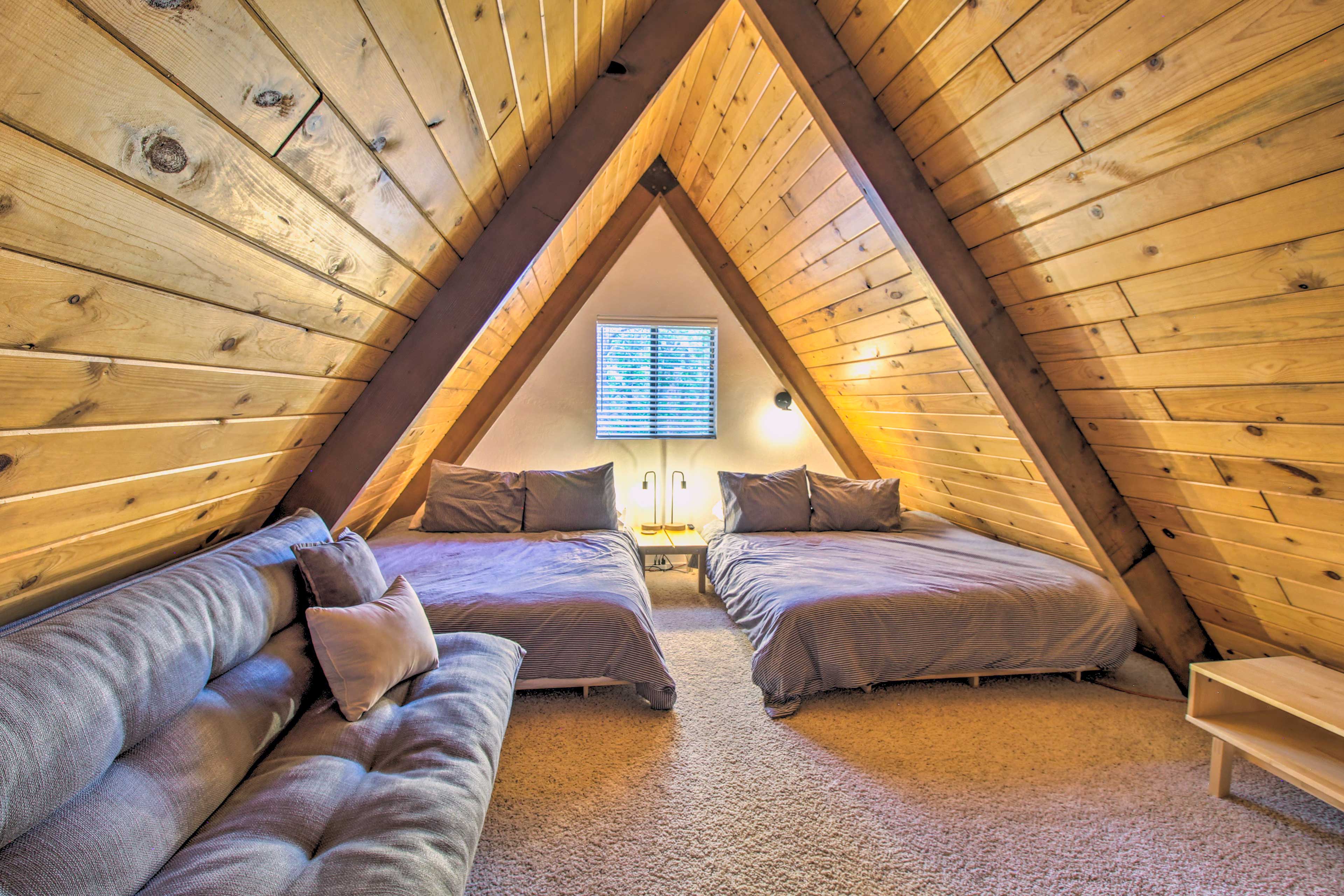 Rustic Pinetop A-Frame - Hike & Golf Nearby!