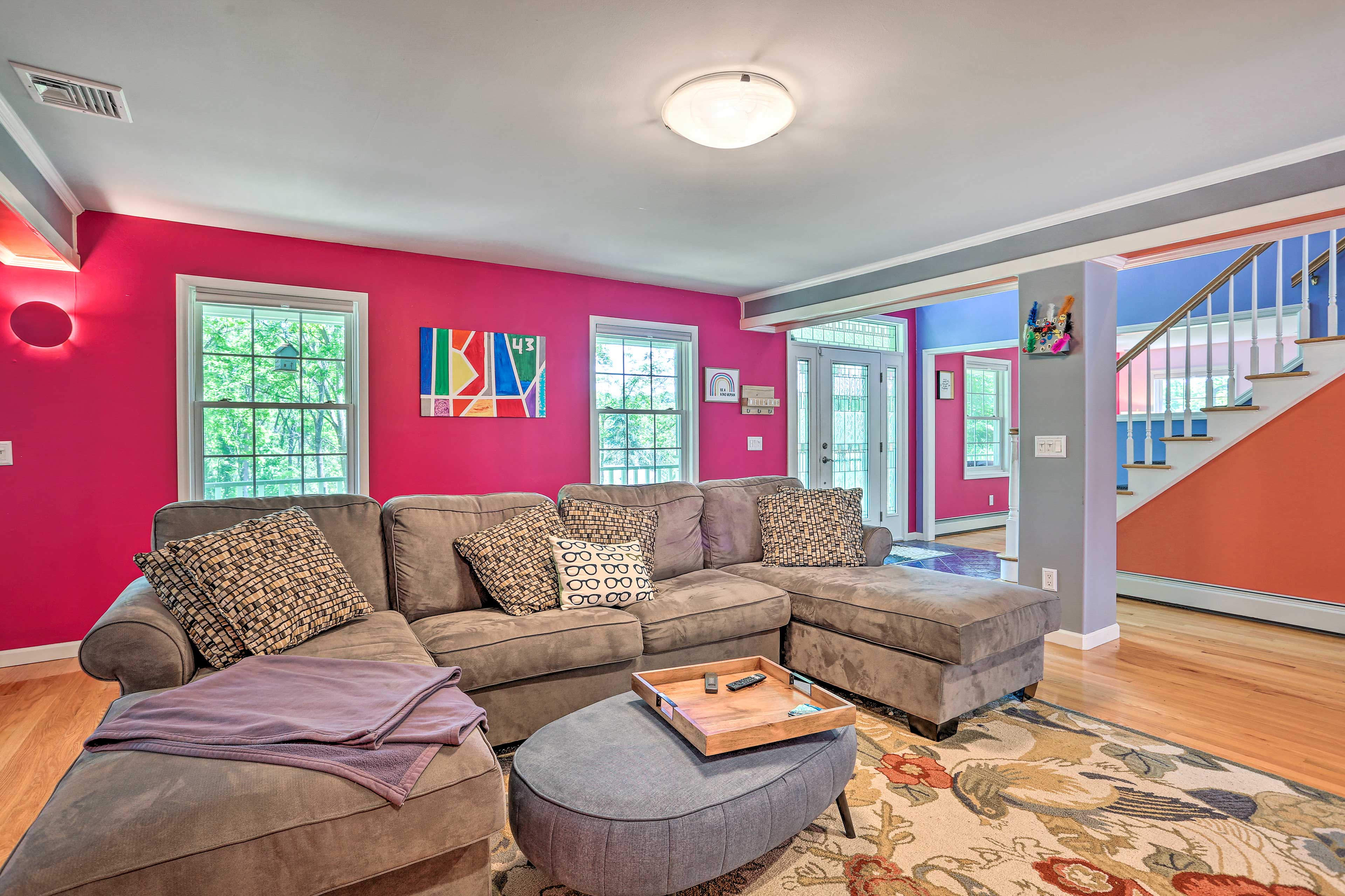 Property Image 1 - NEW! Hudson Valley ‘Rainbow House’ w/ Yard & Pool!