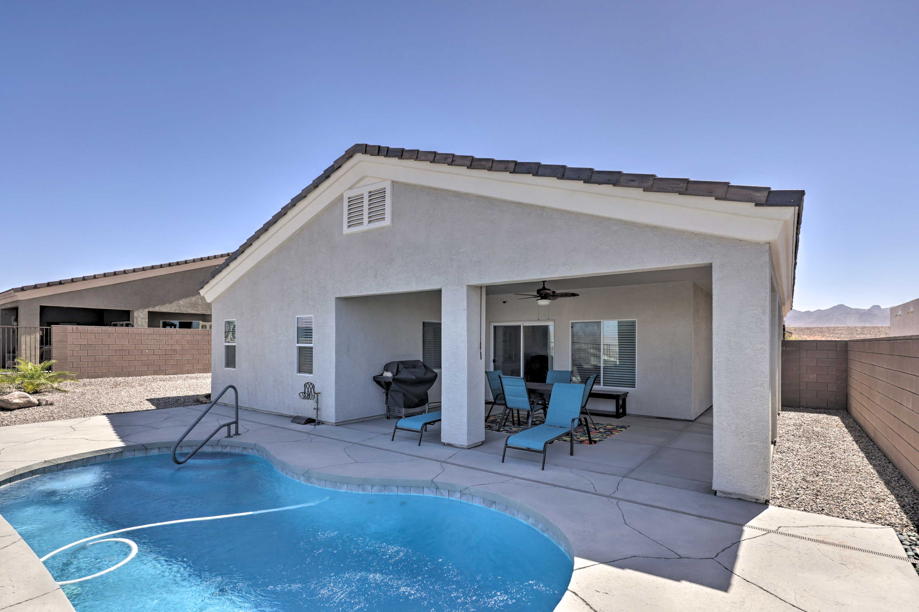 Property Image 1 - Sunny Bullhead City Home w/ Patio & Mnt View!