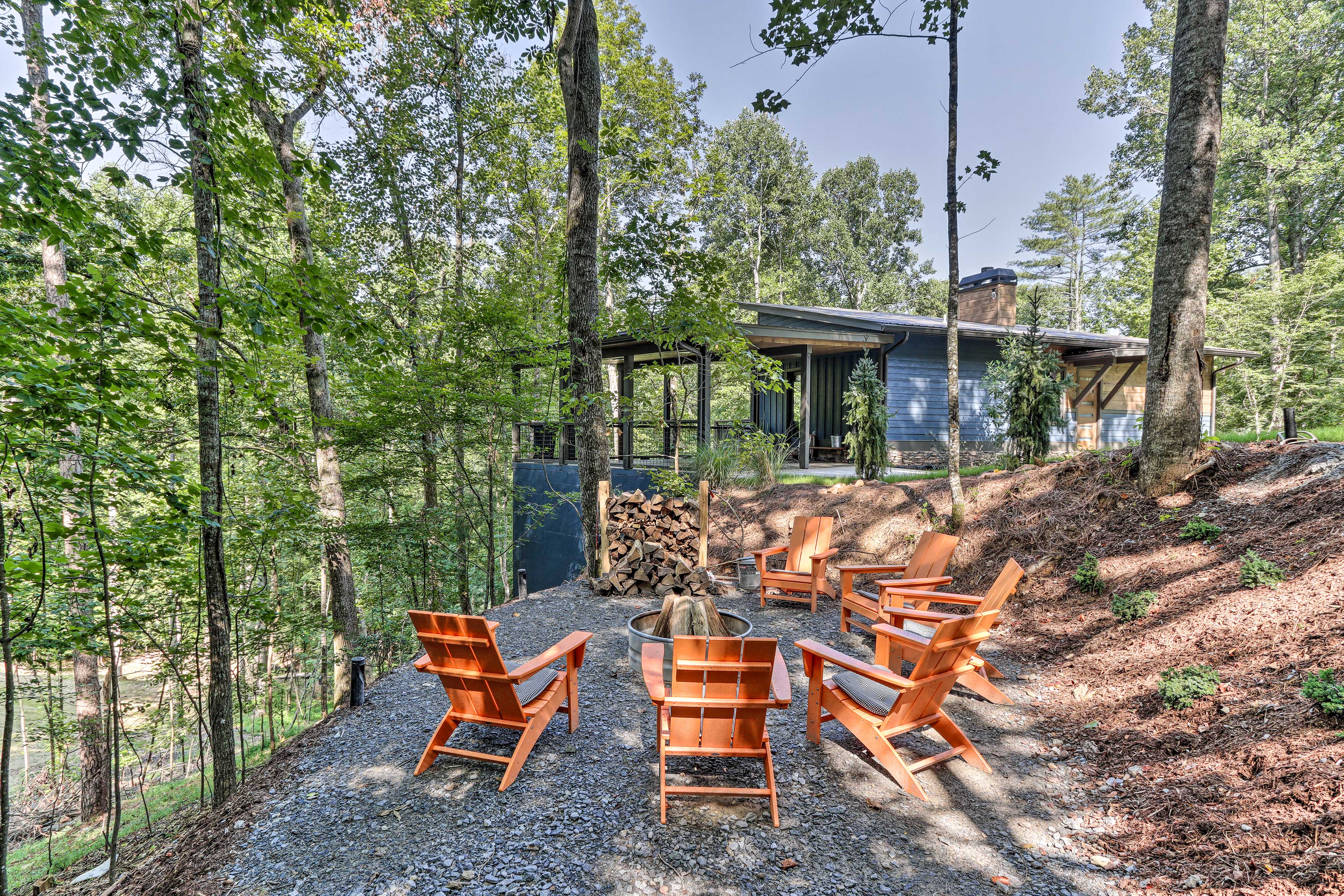 Property Image 1 - Luxe Ellijay Cabin Escape: Hot Tub & Fire Pit!