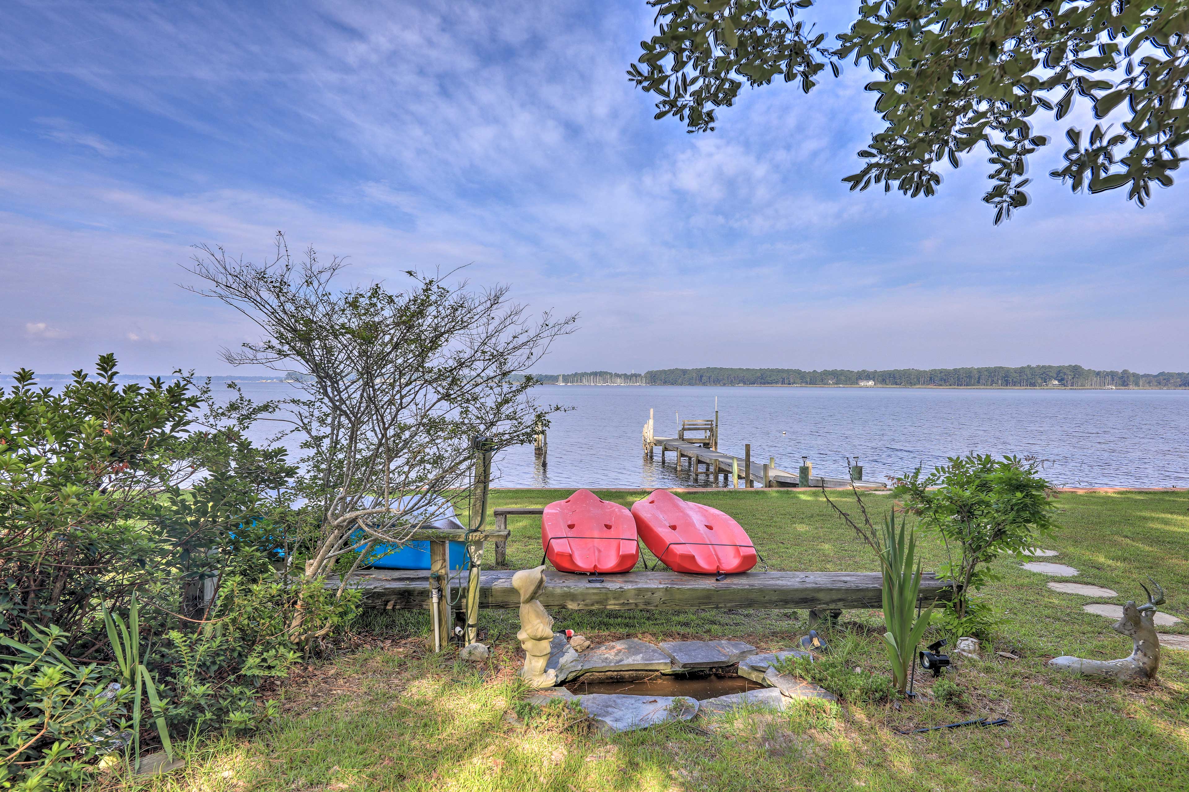 New Bern Home w/ Direct Access to Neuse River