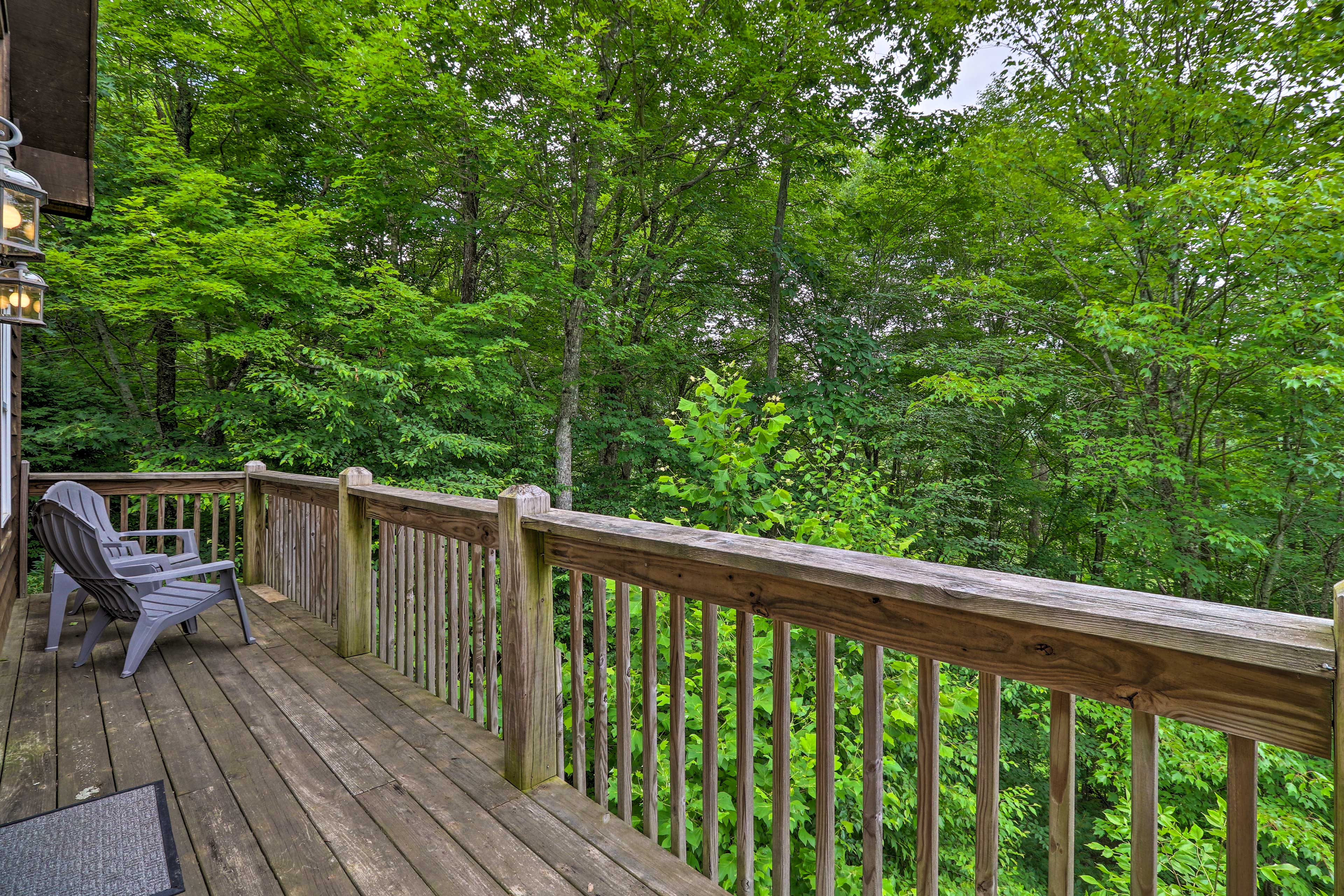 Property Image 2 - NEW! Cozy Boone Cabin w/ Deck: Close to Downtown!