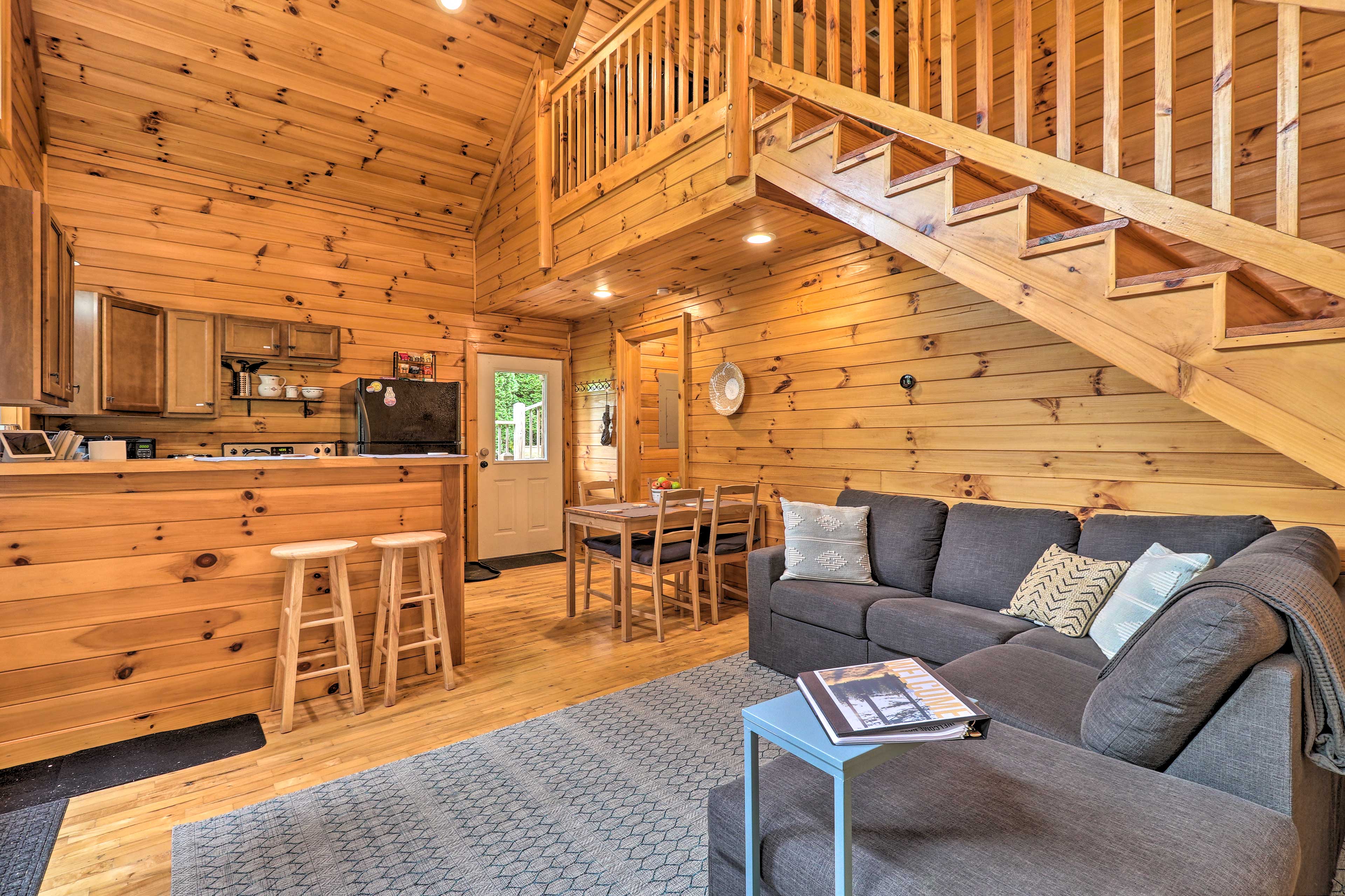 Property Image 1 - NEW! Cozy Boone Cabin w/ Deck: Close to Downtown!