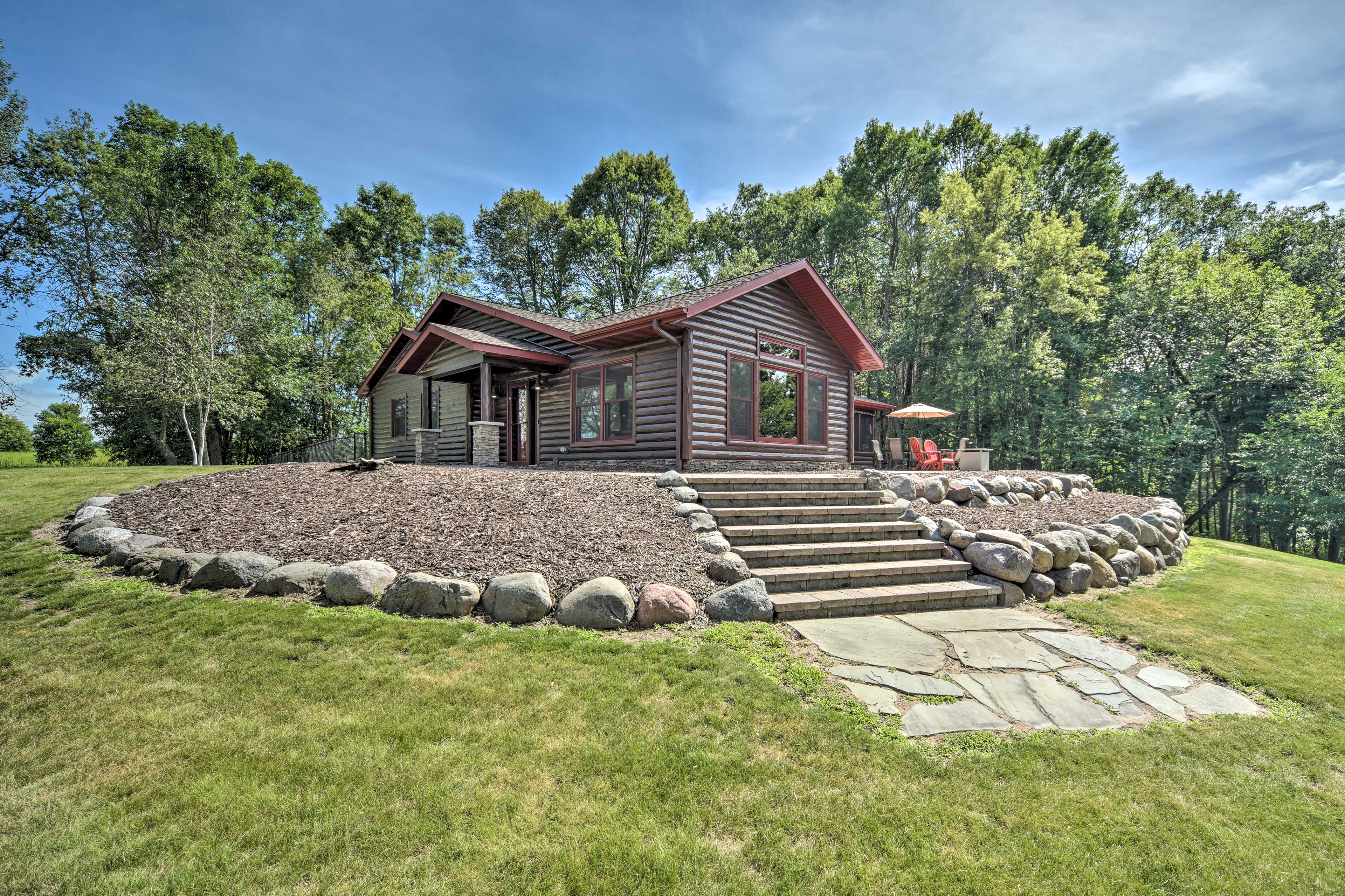 Property Image 1 - Quiet Lakeside Cabin: Patio & Stunning Views!
