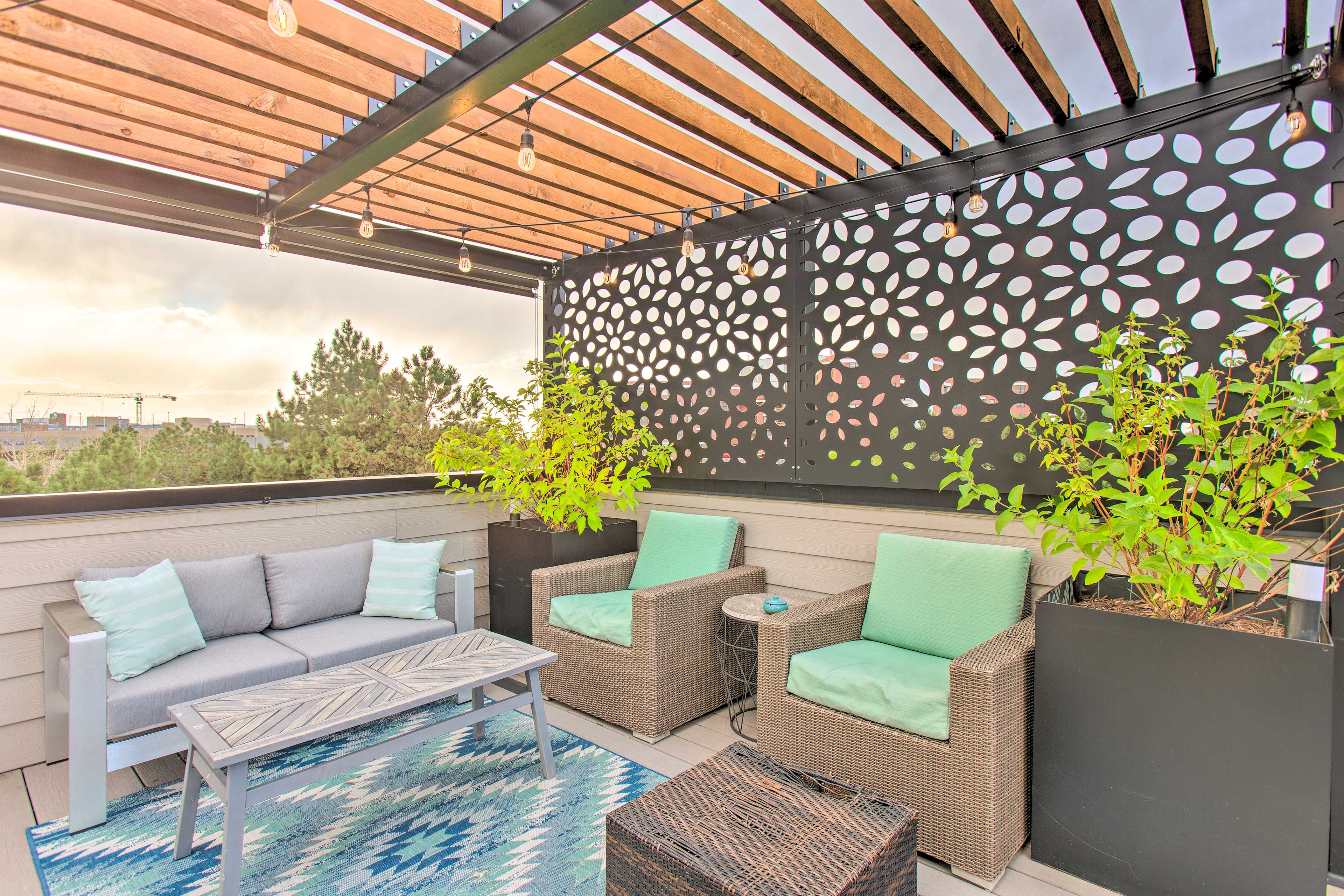Property Image 2 - NEW! Chic, Immaculate Townhome w/ Rooftop Fire Pit