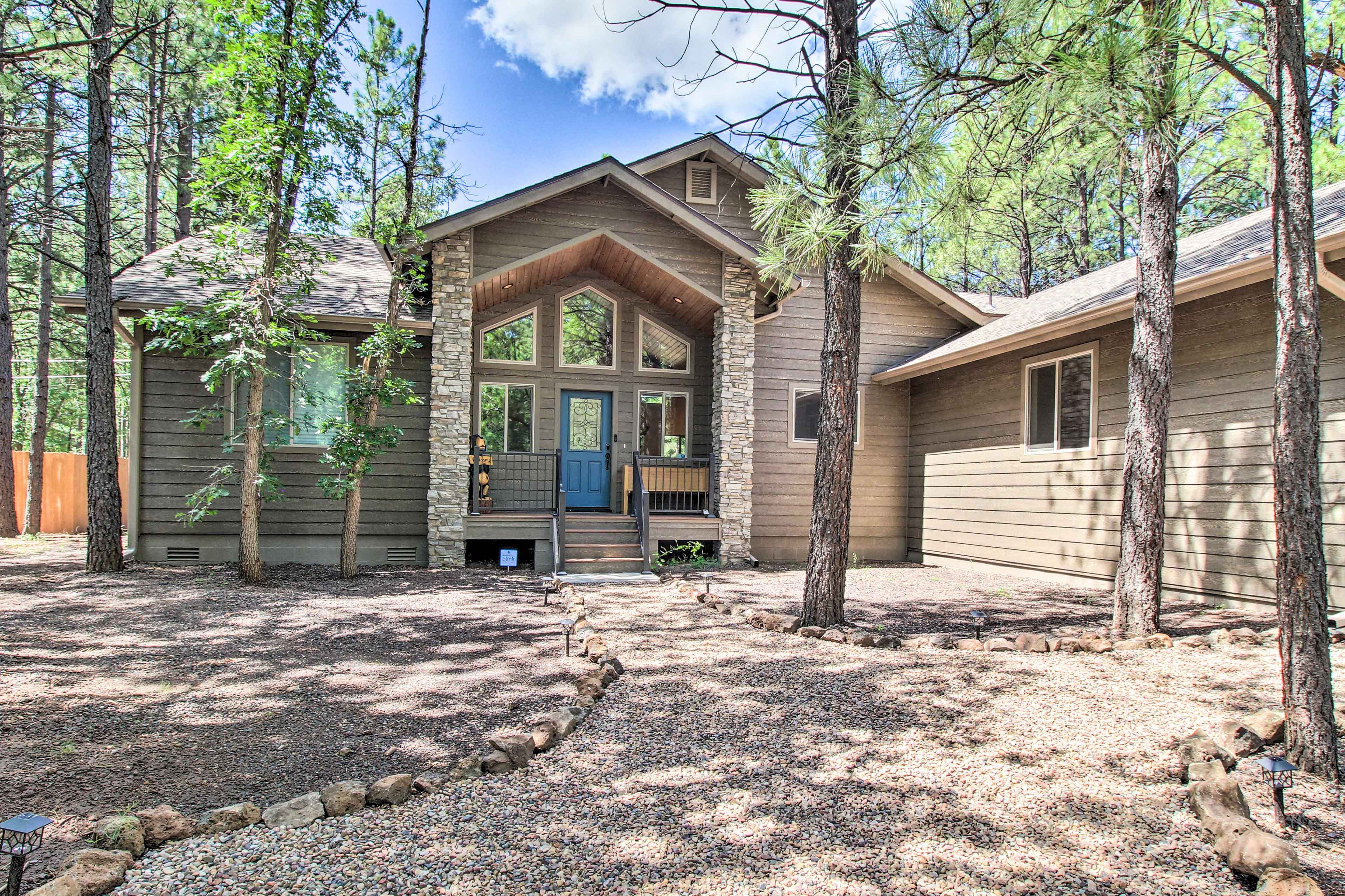 Property Image 1 - Pinetop Escape w/ Spacious Yard & Fire Pits!