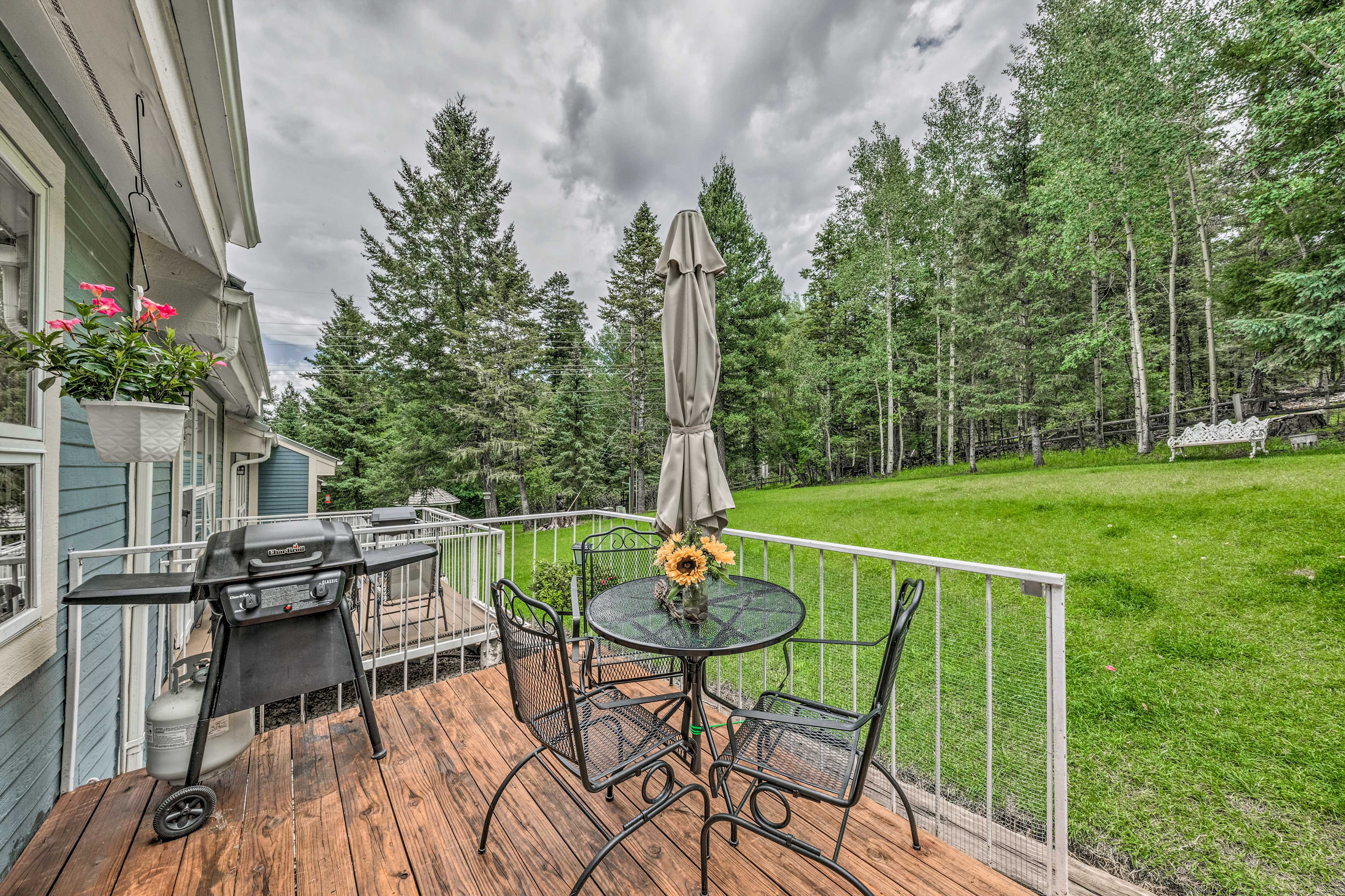 Property Image 1 - NEW! Cloudcroft Condo w/ Fireplace & Forest Views!
