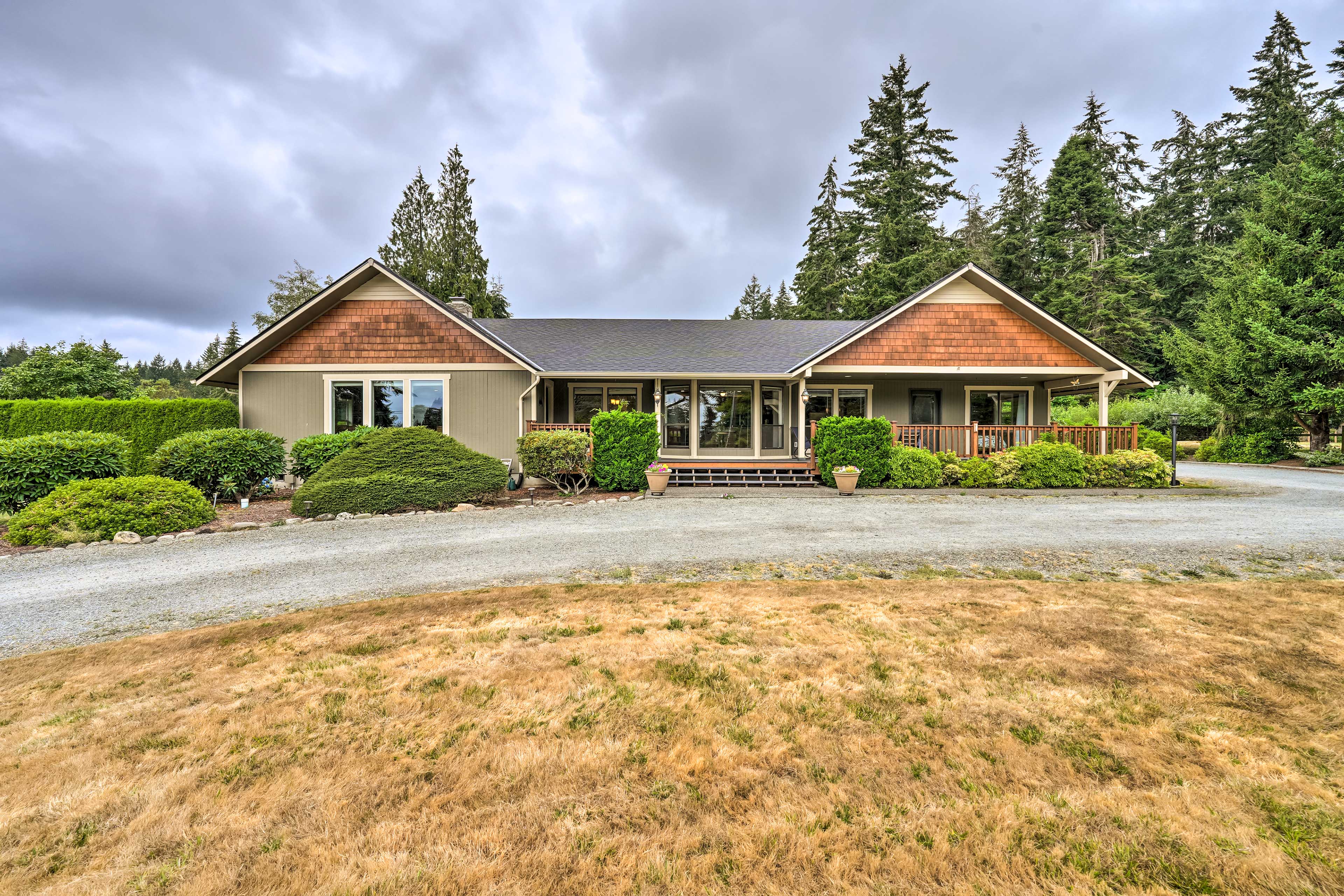 Property Image 1 - NEW! Peaceful Ranch-Style Camano Home on 5 Acres!