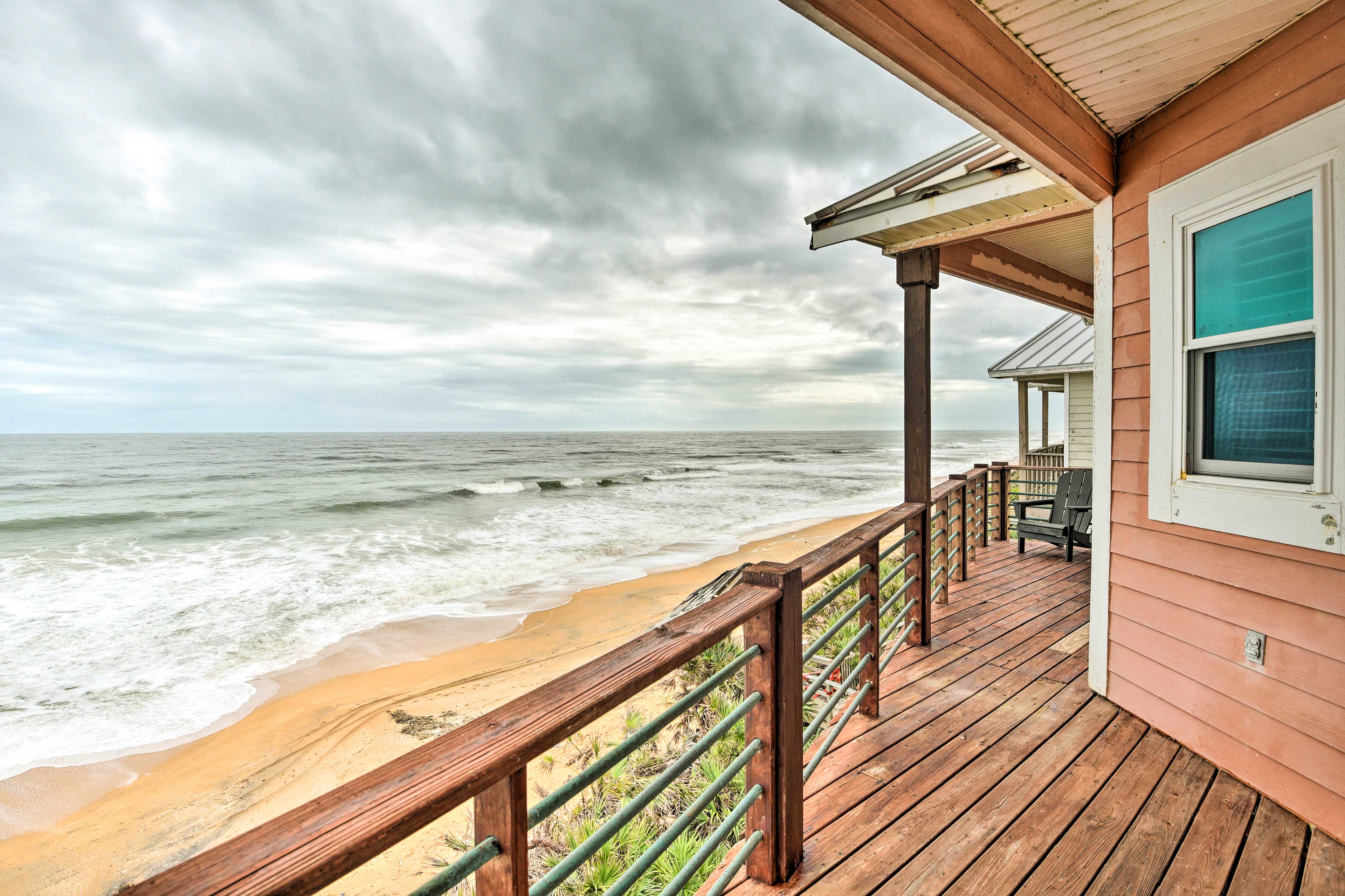 Property Image 1 - Oceanfront Flagler Beach House w/ Decks!