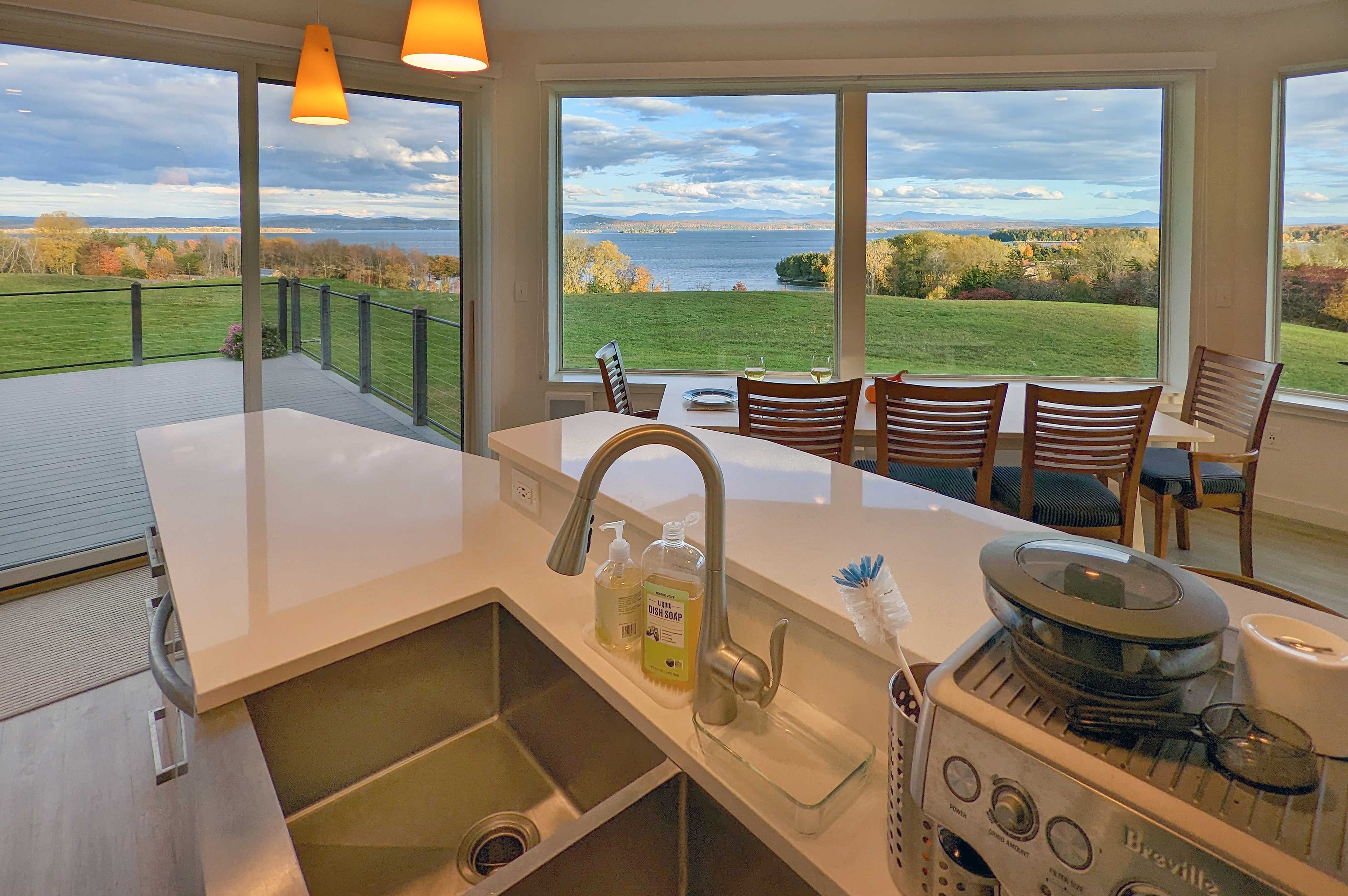Property Image 1 - NEW! Modern Retreat w/ Lake Champlain & Mtn Views!