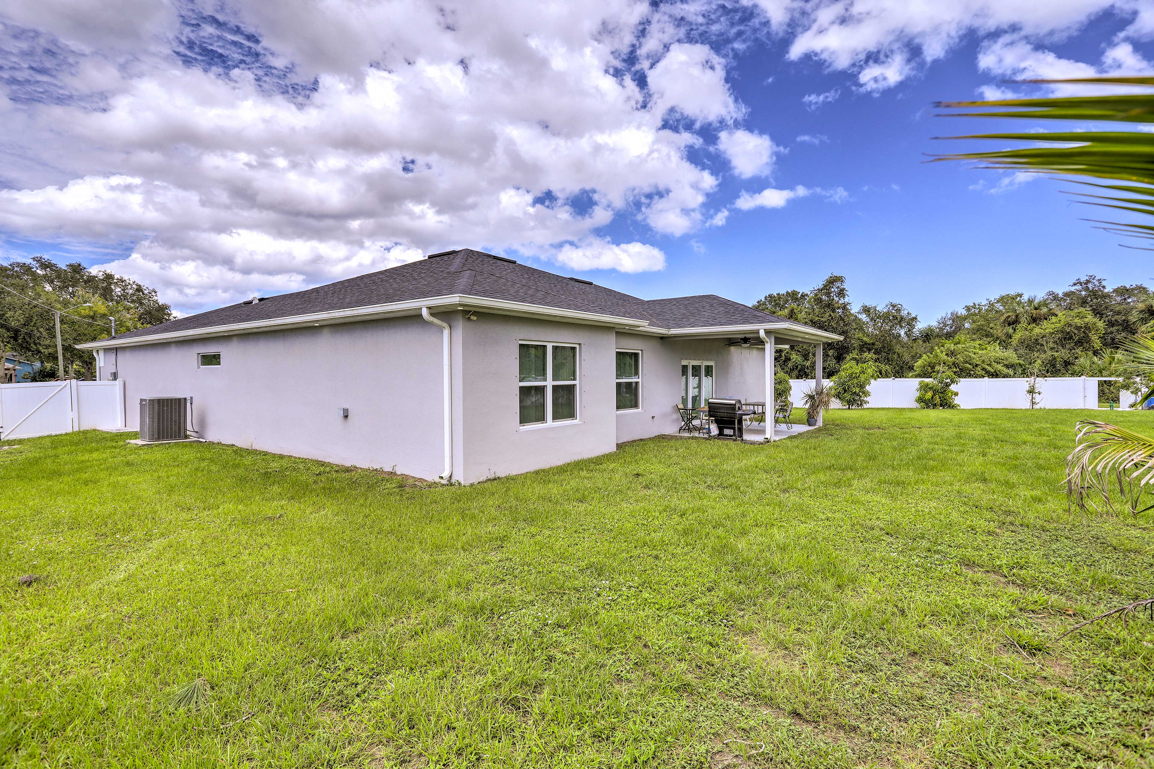 Palm Bay Home w/ Fenced Yard & Covered Patio!