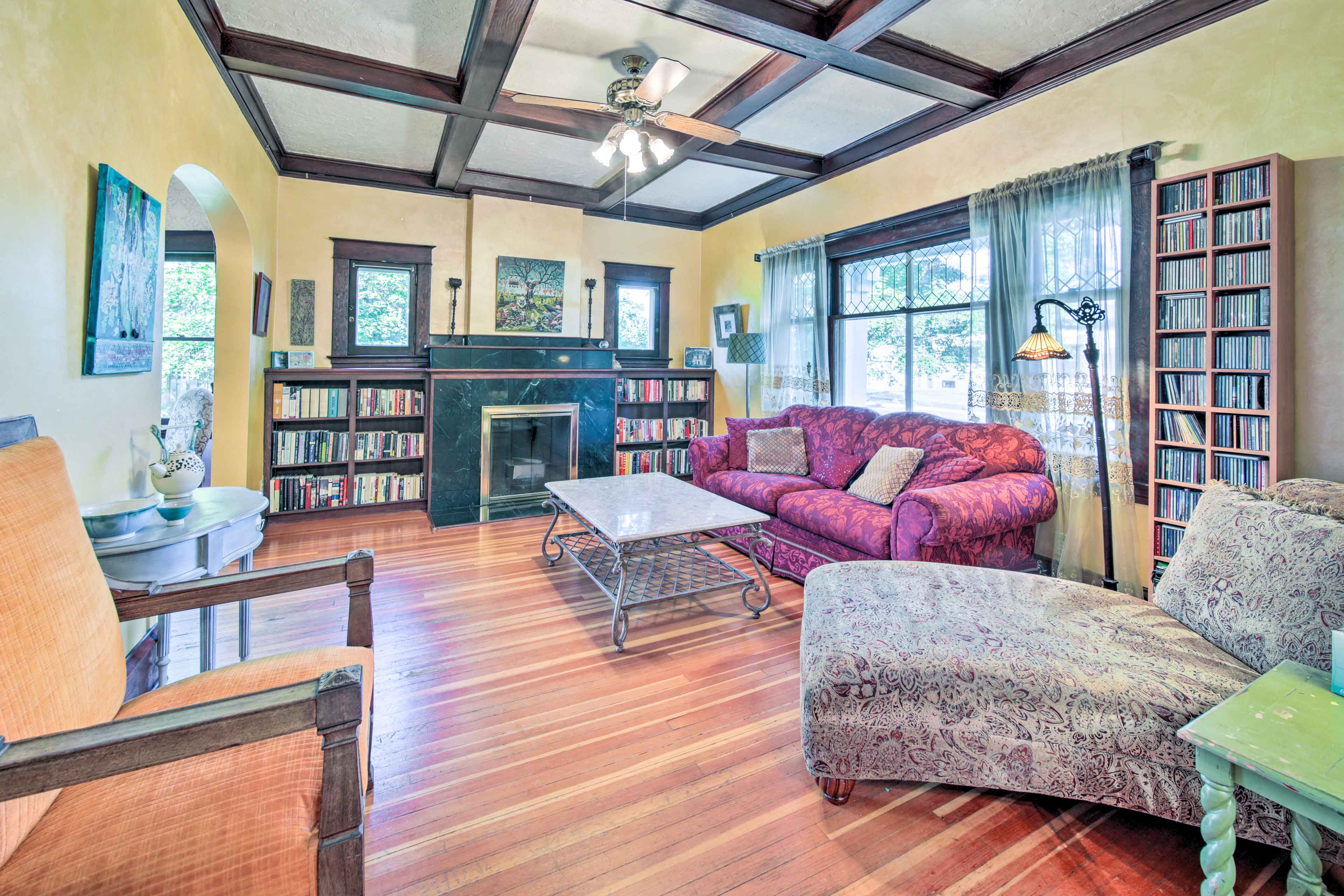 Property Image 2 - NEW! Cozy Historic Home with Hot Tub!