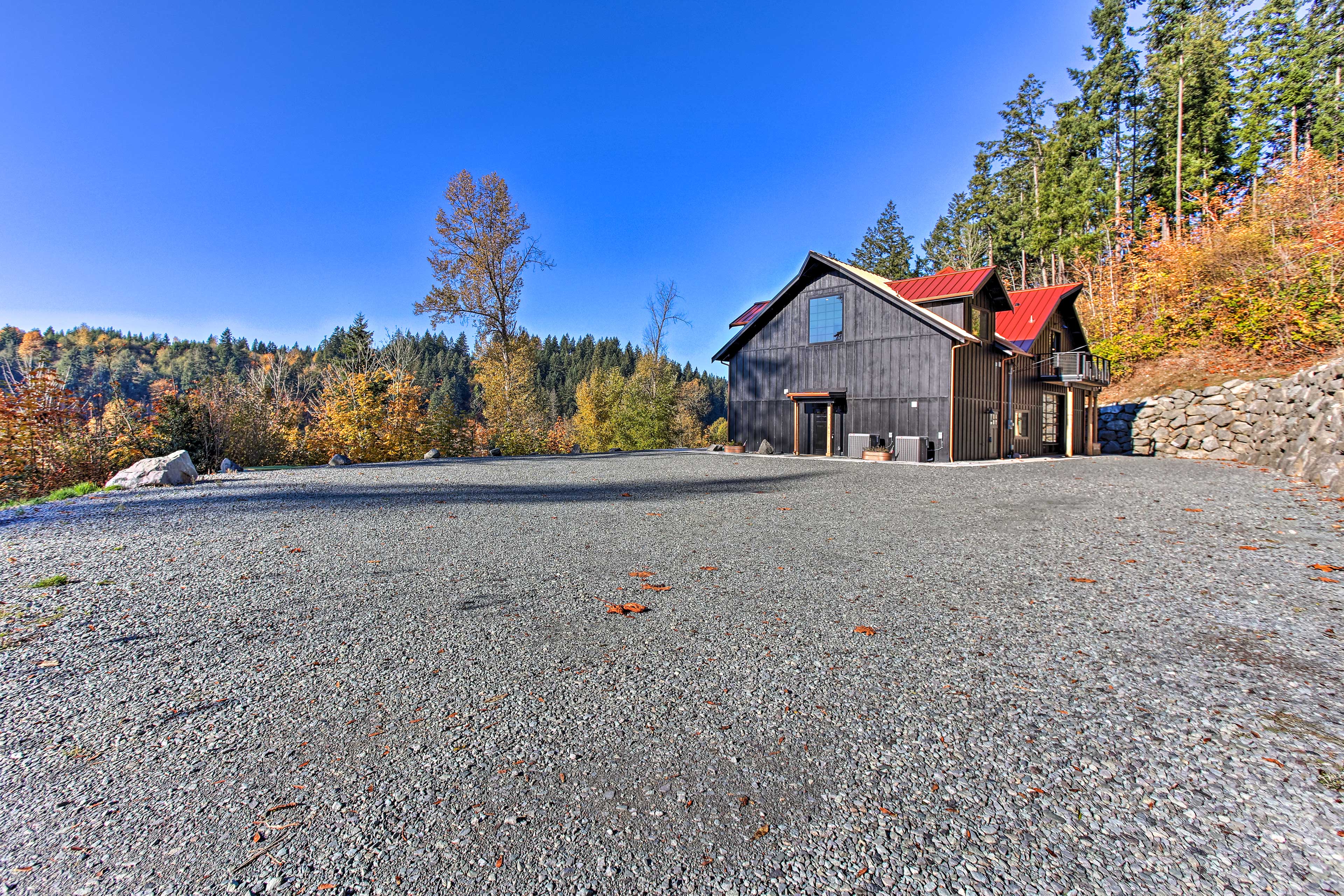 Property Image 1 - NEW! Eatonville Home w/ Fire Pit & Scenic Views!