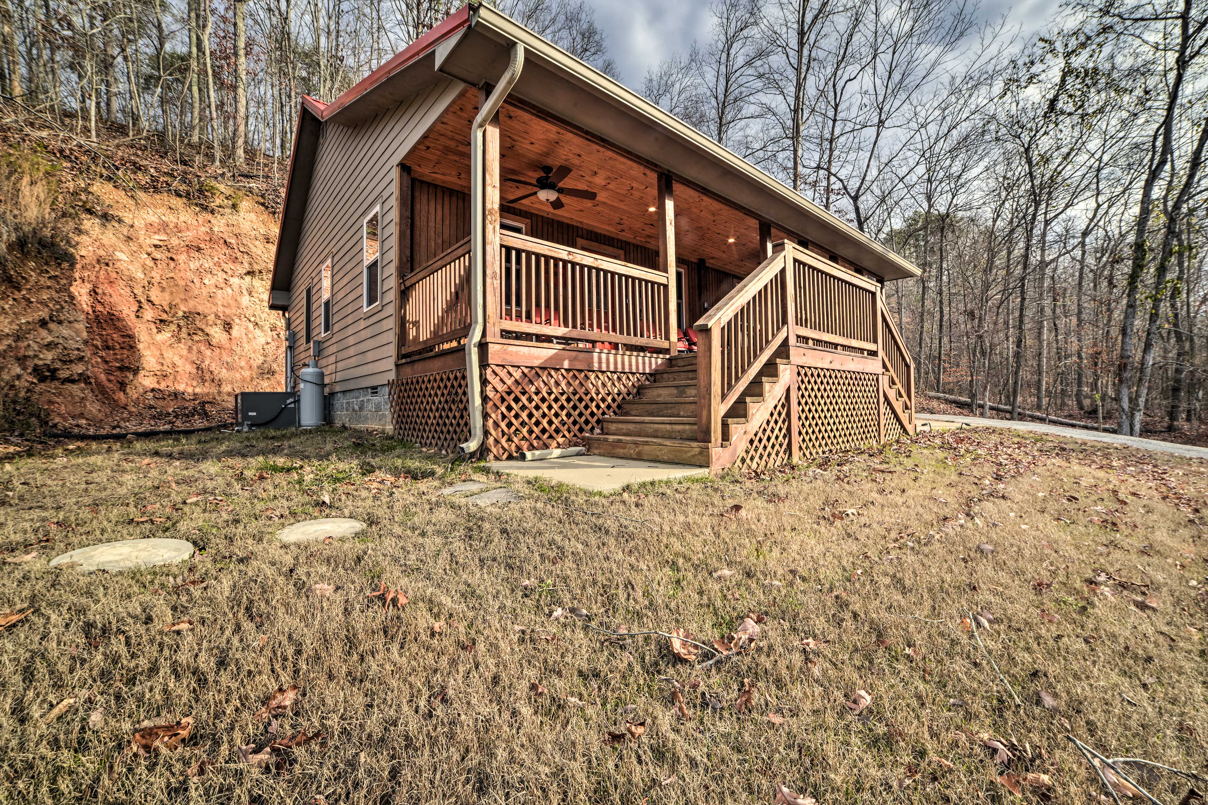 Property Image 1 - Cozy Waverly Cabin w/ Fireplace & Deck!
