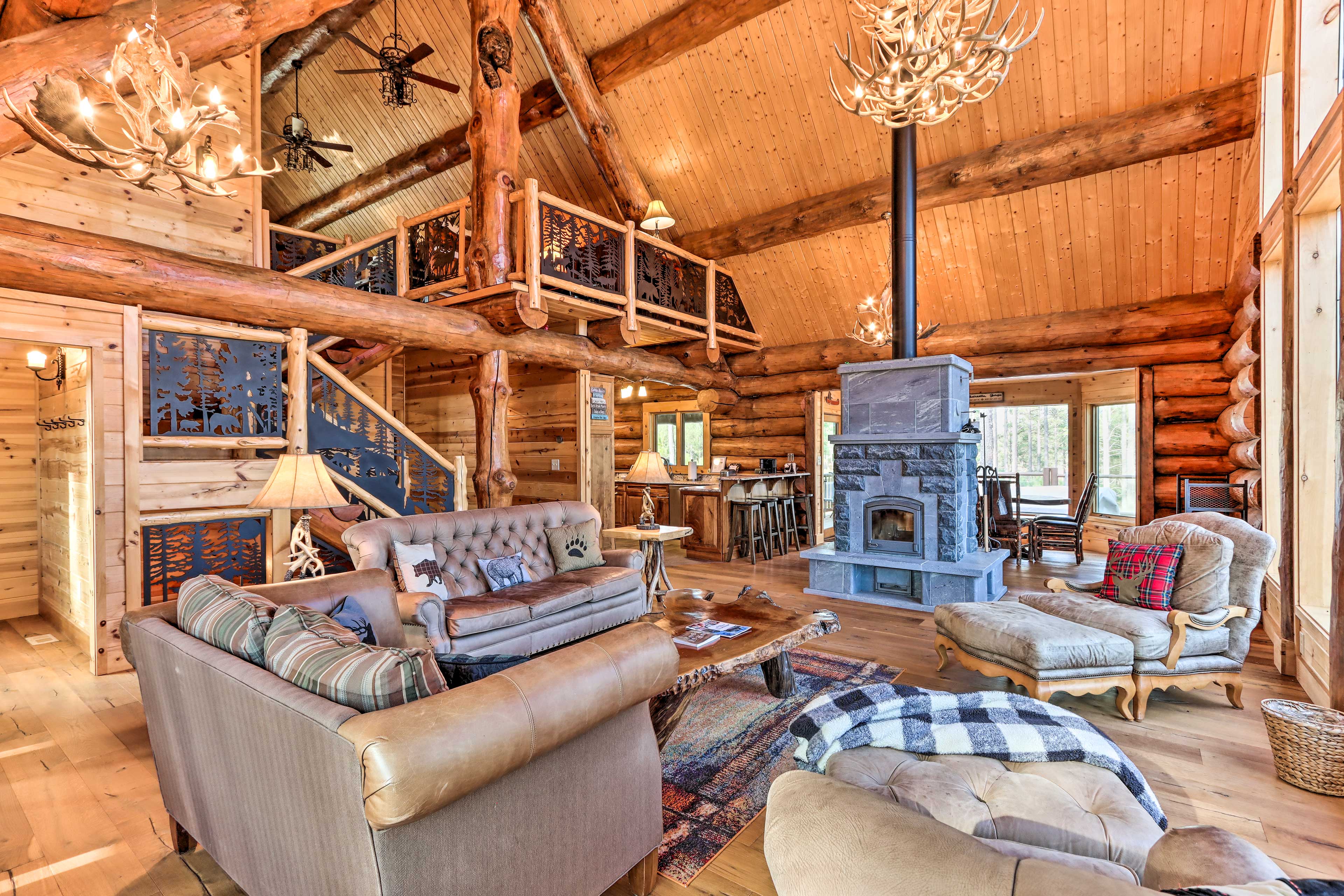 Property Image 1 - Lakefront Cabin w/ Hot Tub & Game Room!