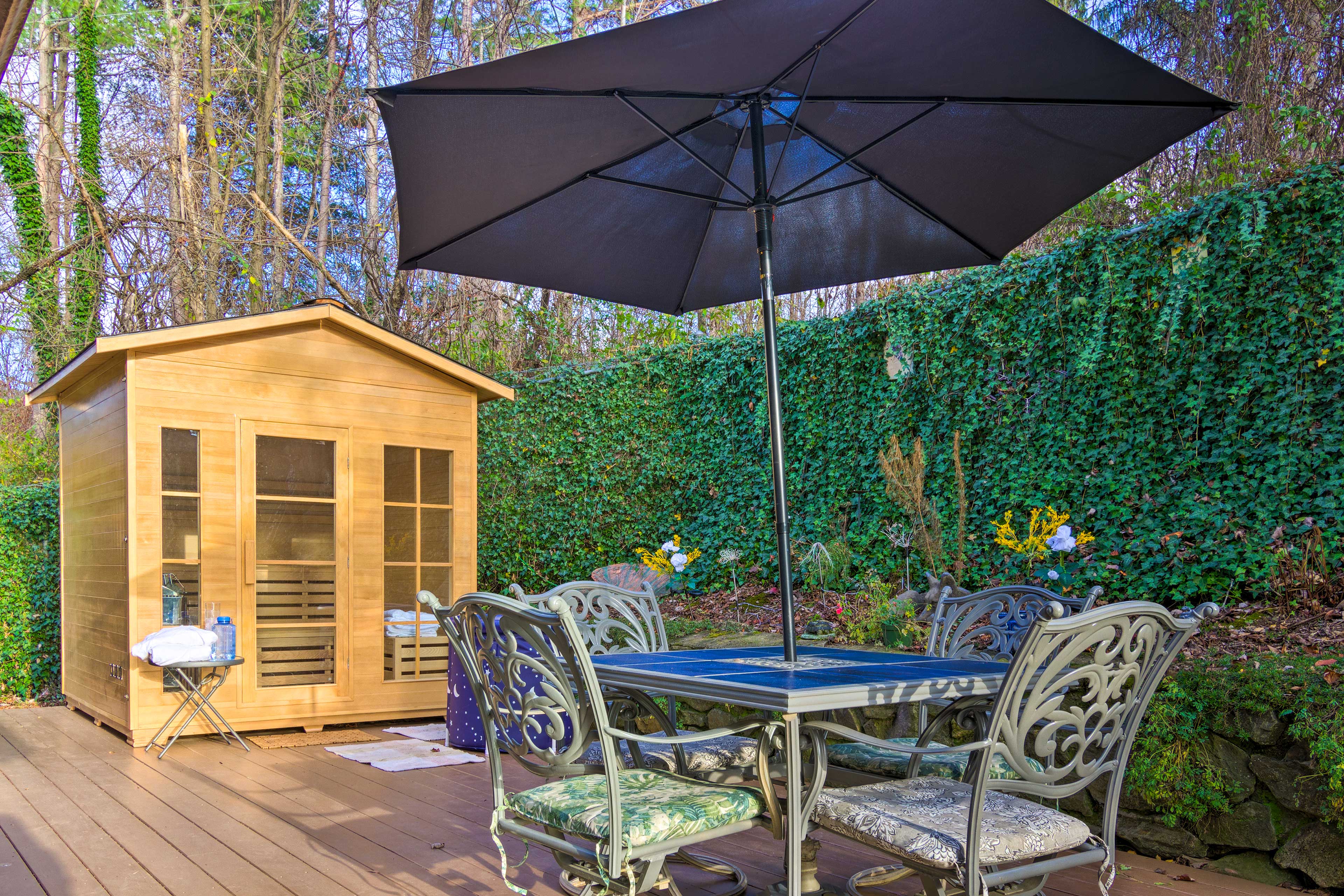 Property Image 2 - NEW! Tranquil Abode w/ Garden, Sauna & Cold Plunge