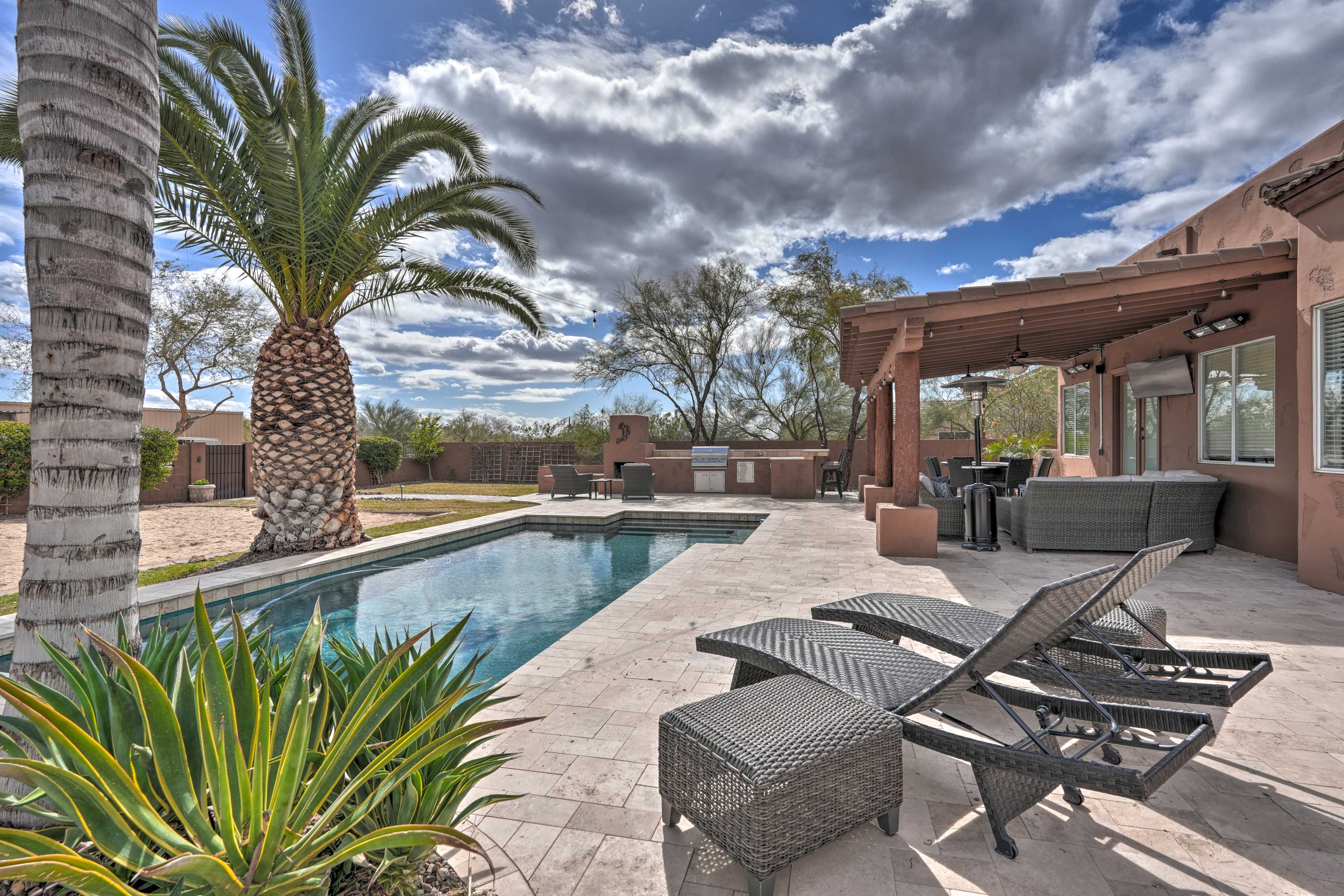 Property Image 1 - Updated Phoenix Desert Gem w/ Yard + Hot Tub!