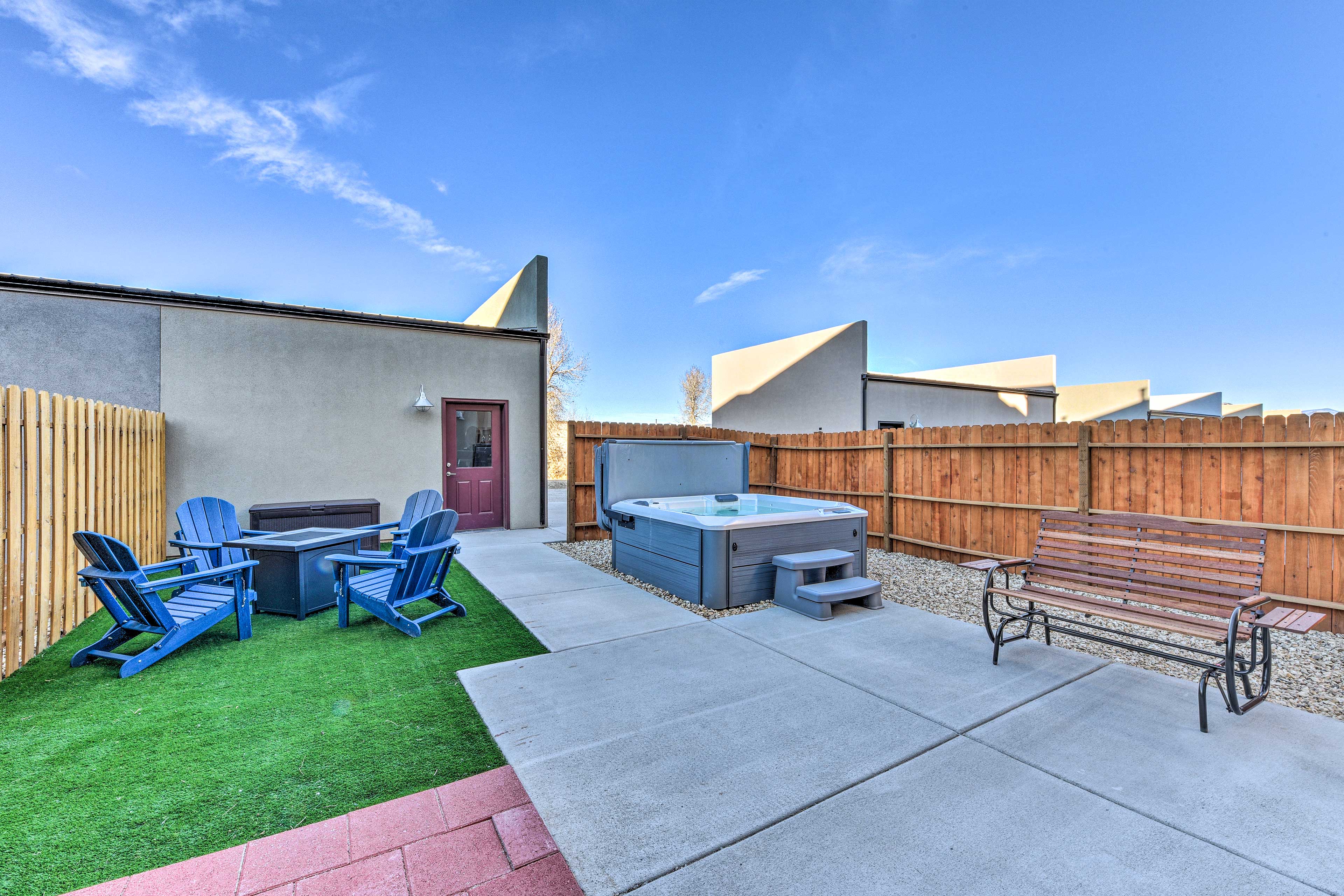 Property Image 2 - Modern Poncha Springs Townhome w/ Hot Tub!