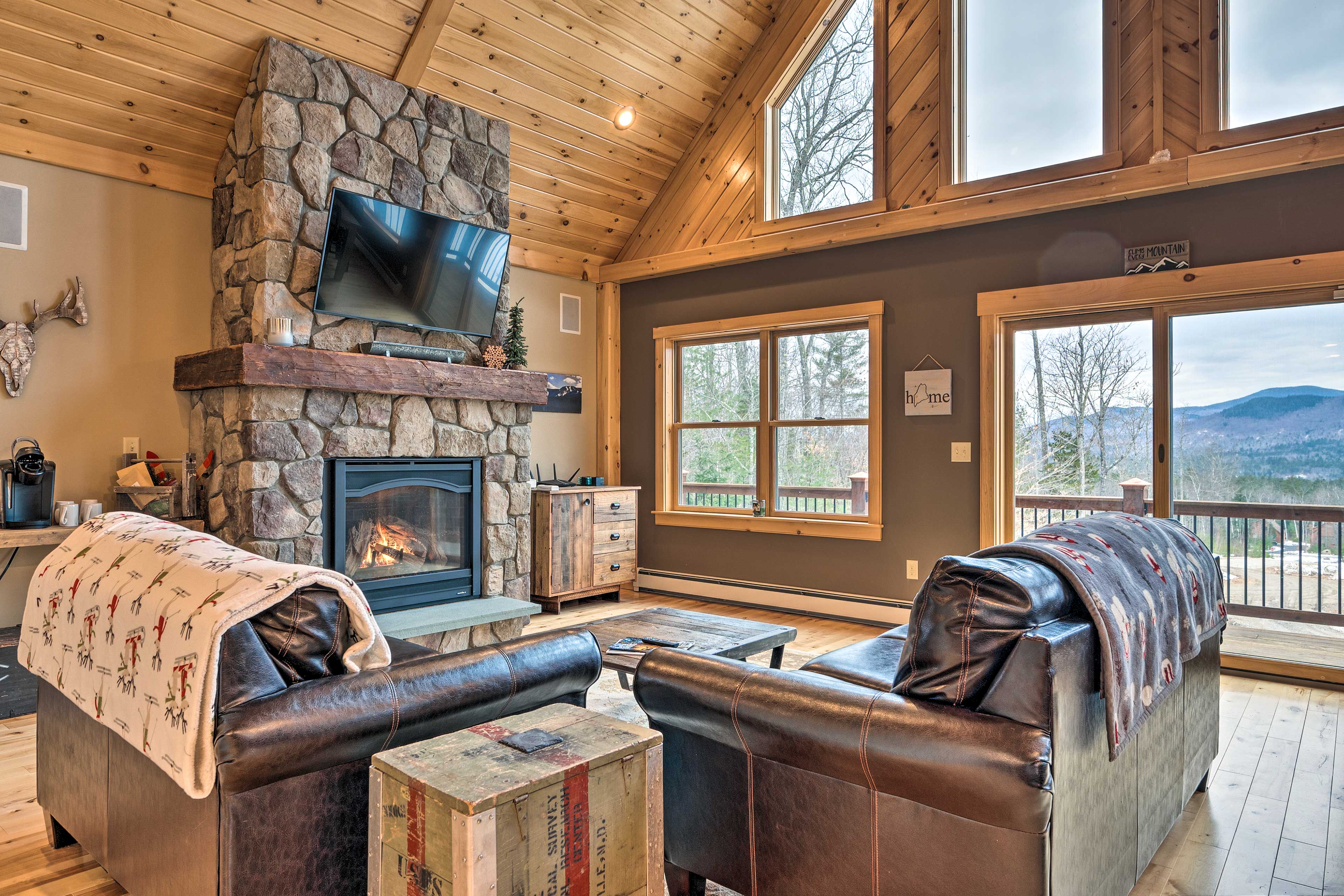 Property Image 1 - Spacious Cabin: 10 Mi to Sunday River Skiing!