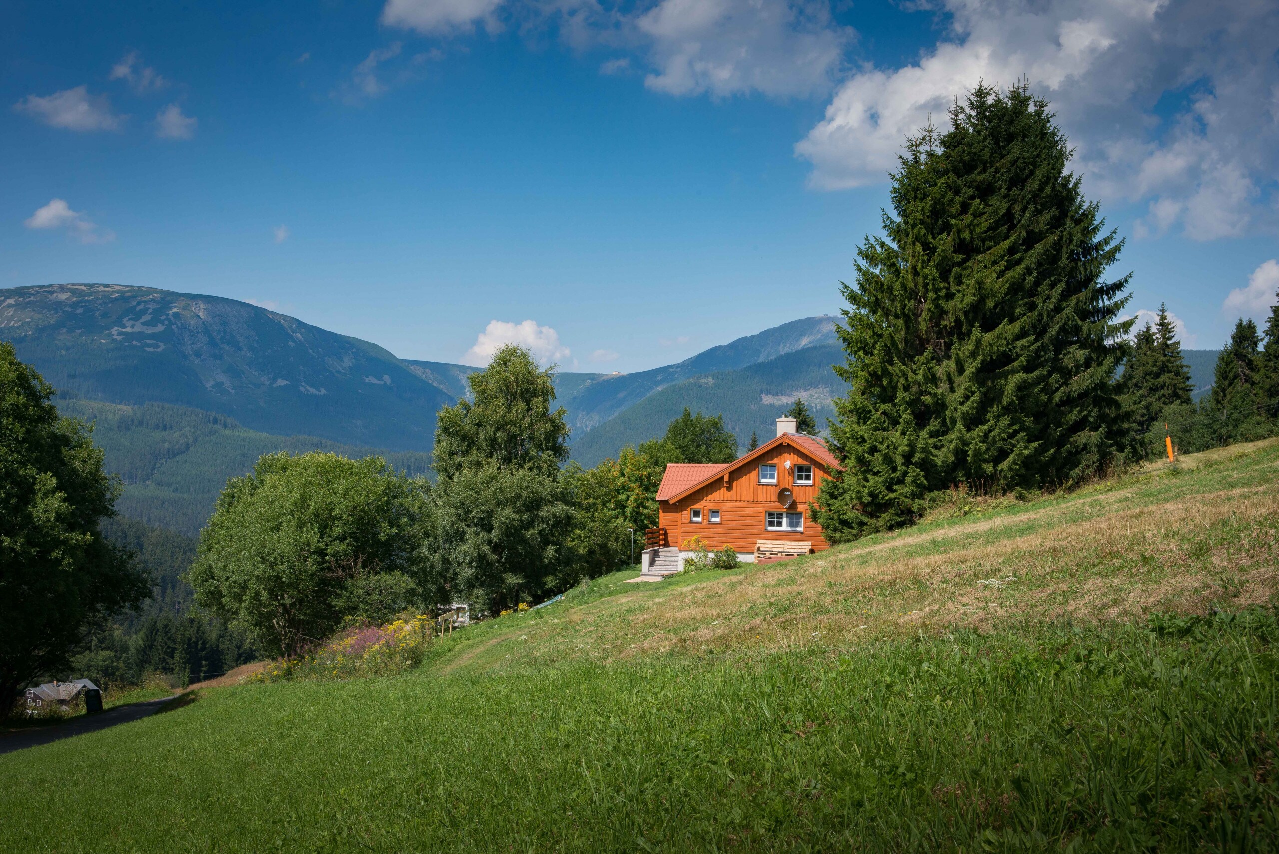 Property Image 2 - Peaceful Mountain Retreat with View of the Slopes in Nat. Park Krkonose