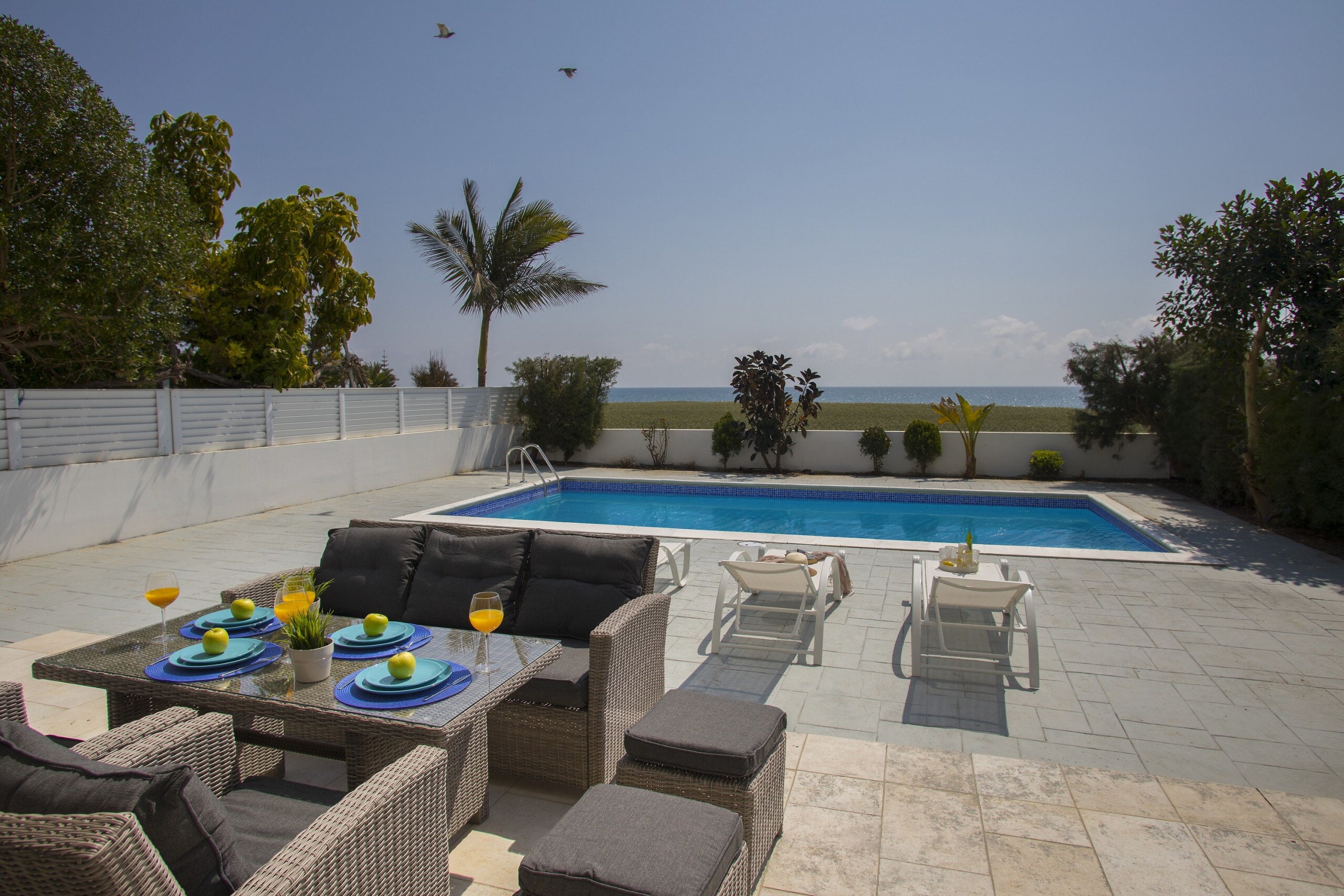 Property Image 1 - Restful Holiday Villa with Pool steps to Mozotos Beach