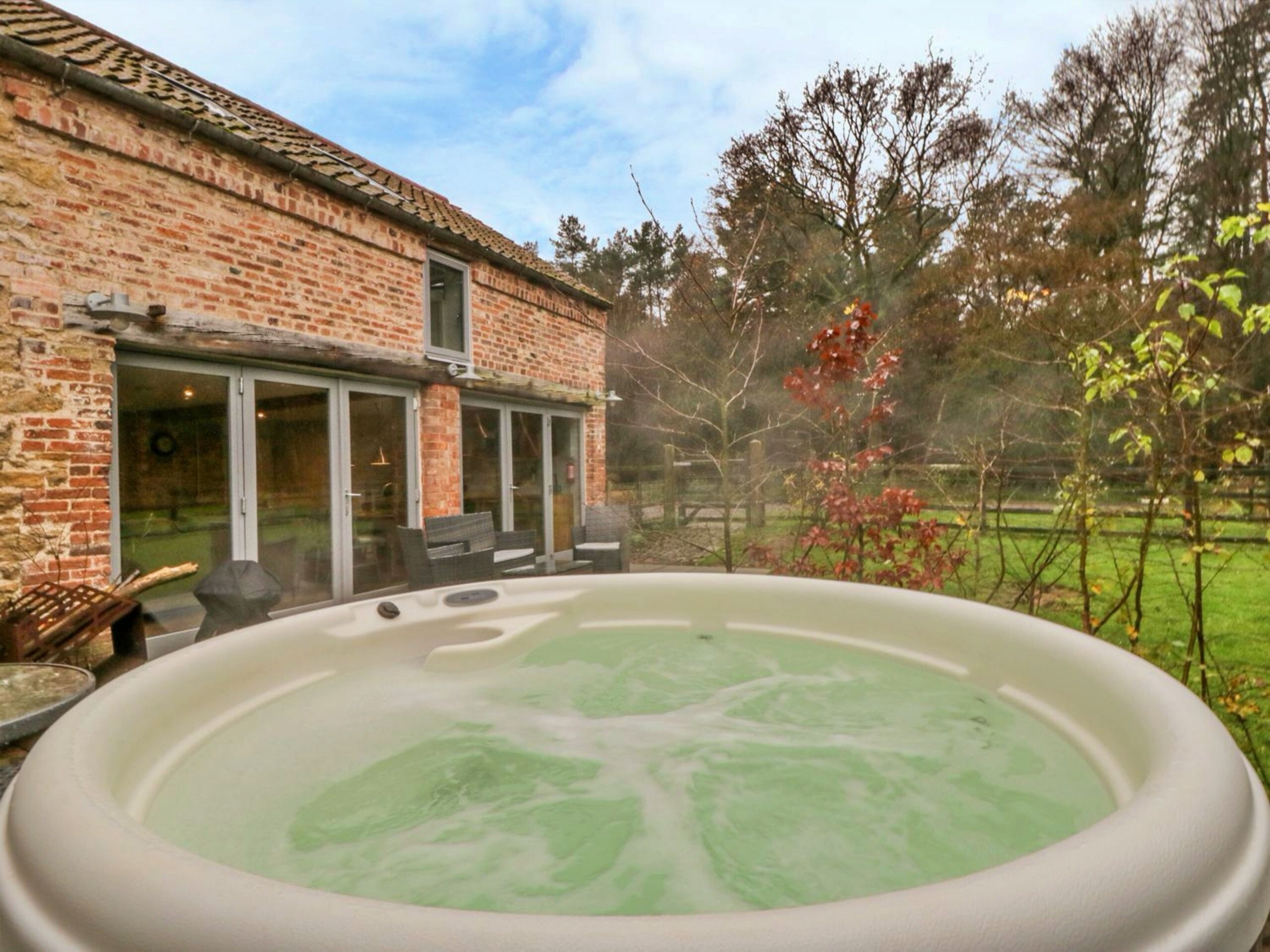Property Image 1 - Dazzling Stone Cottage with Private Hot Tub and BBQ