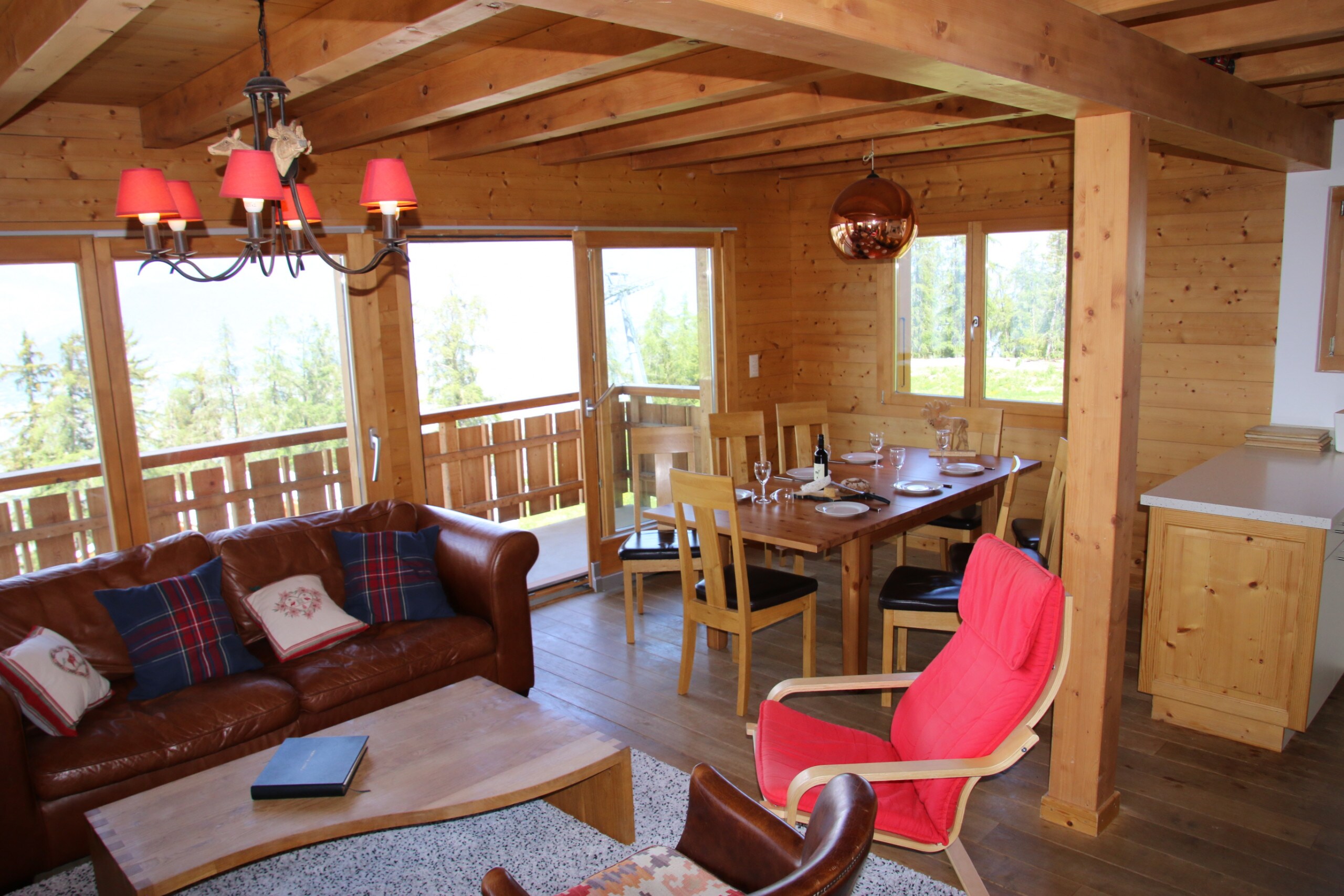 Property Image 1 - Superb 2 Floor Chalet with Valley View from Terrace
